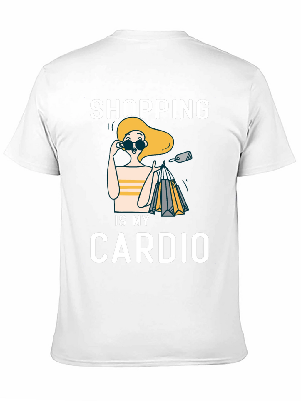 Shopping is My Cardio Graphic Tee
