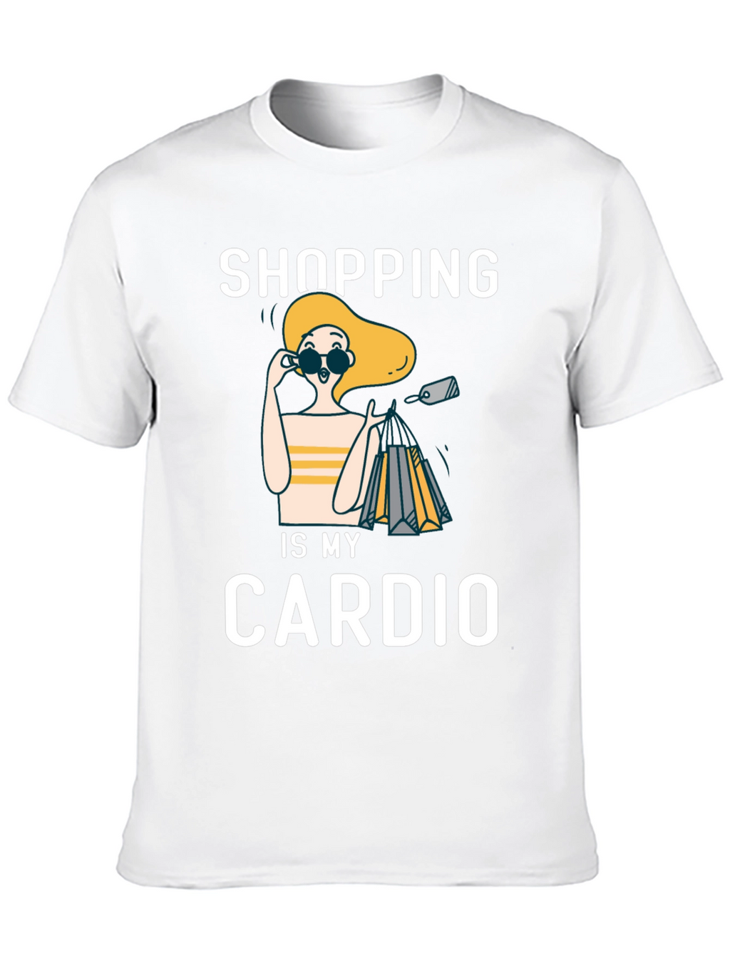 Shopping is My Cardio Graphic Tee