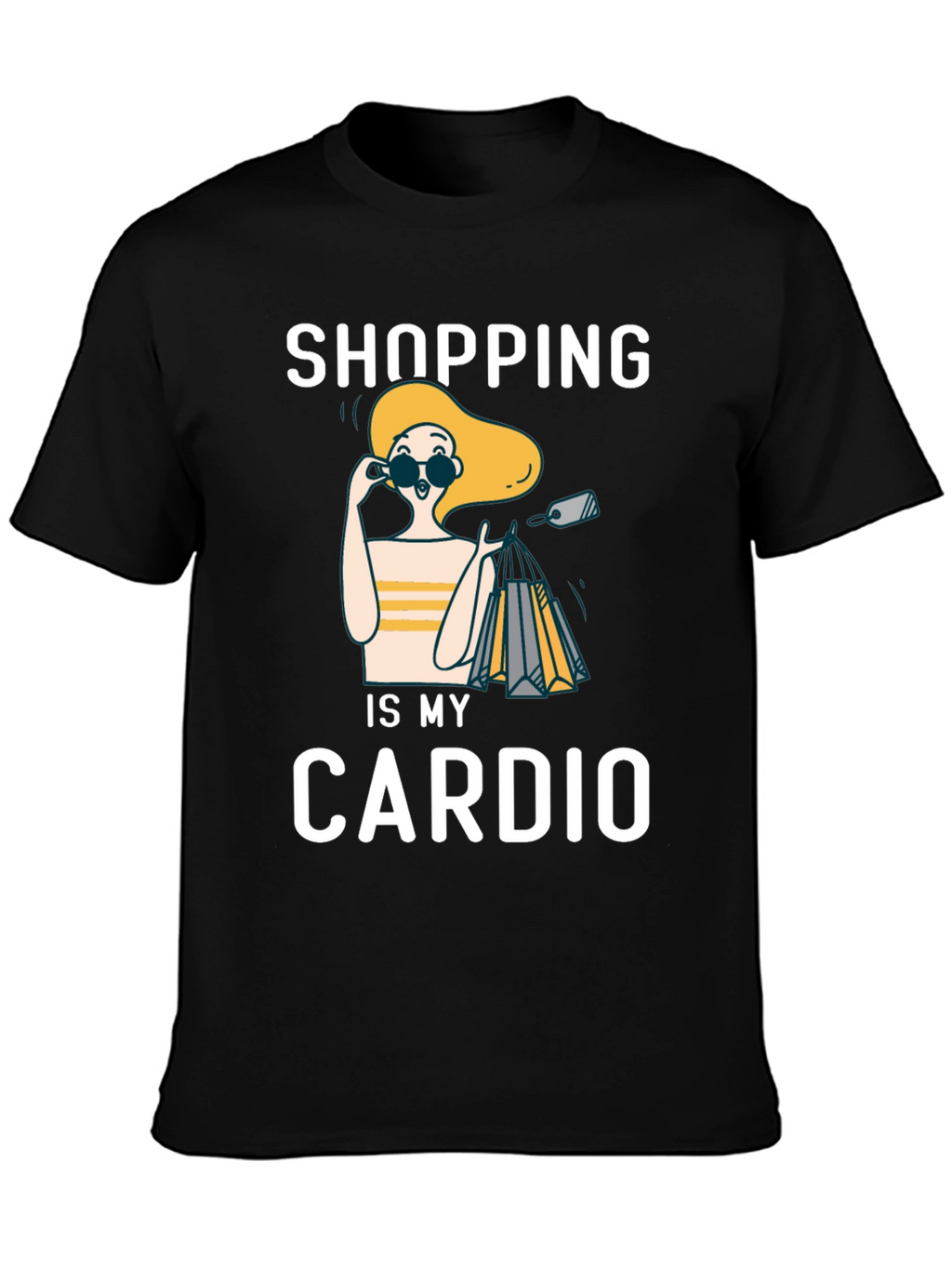Shopping is My Cardio Graphic Tee