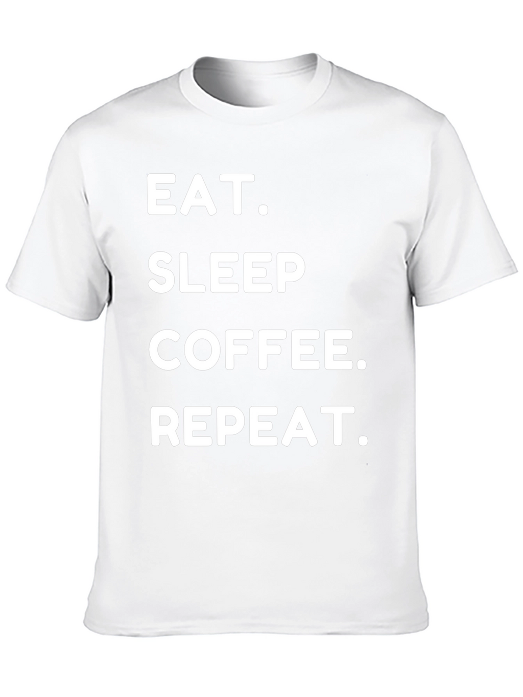 Eat Sleep Coffee Repeat Graphic Tee