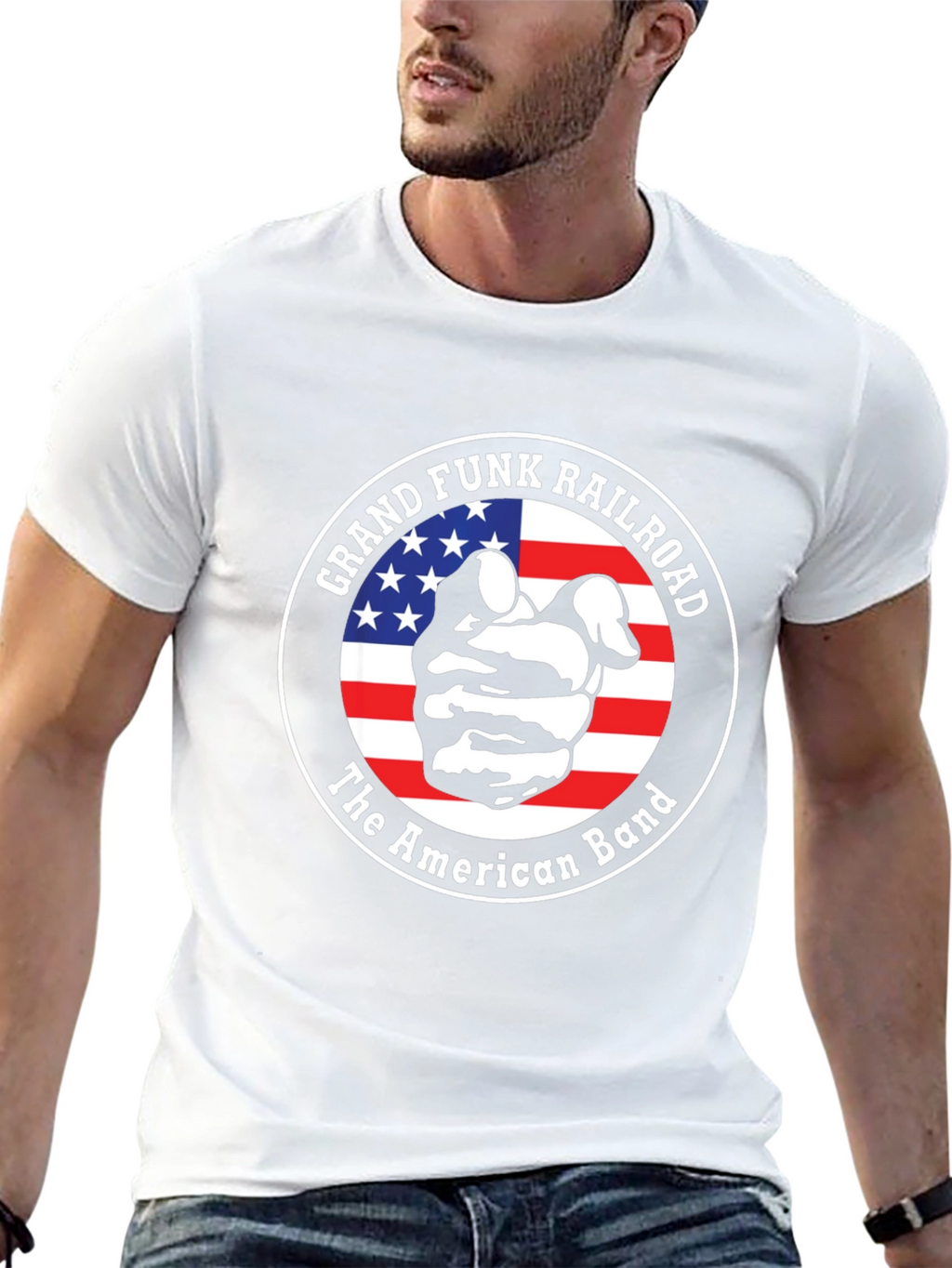 Grand Funk Railroad T-Shirt - The American Band Tee