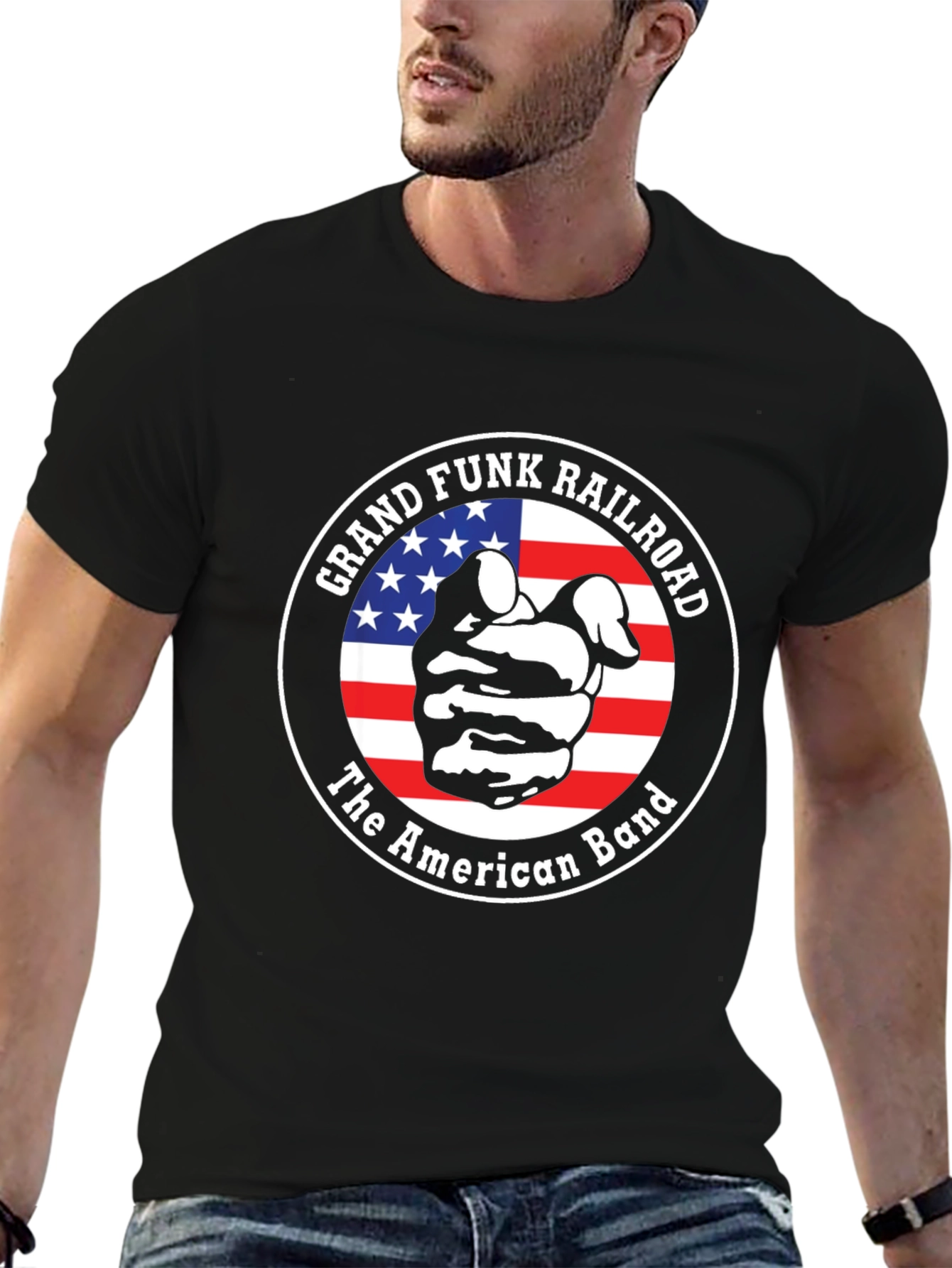 Grand Funk Railroad T-Shirt - The American Band Tee