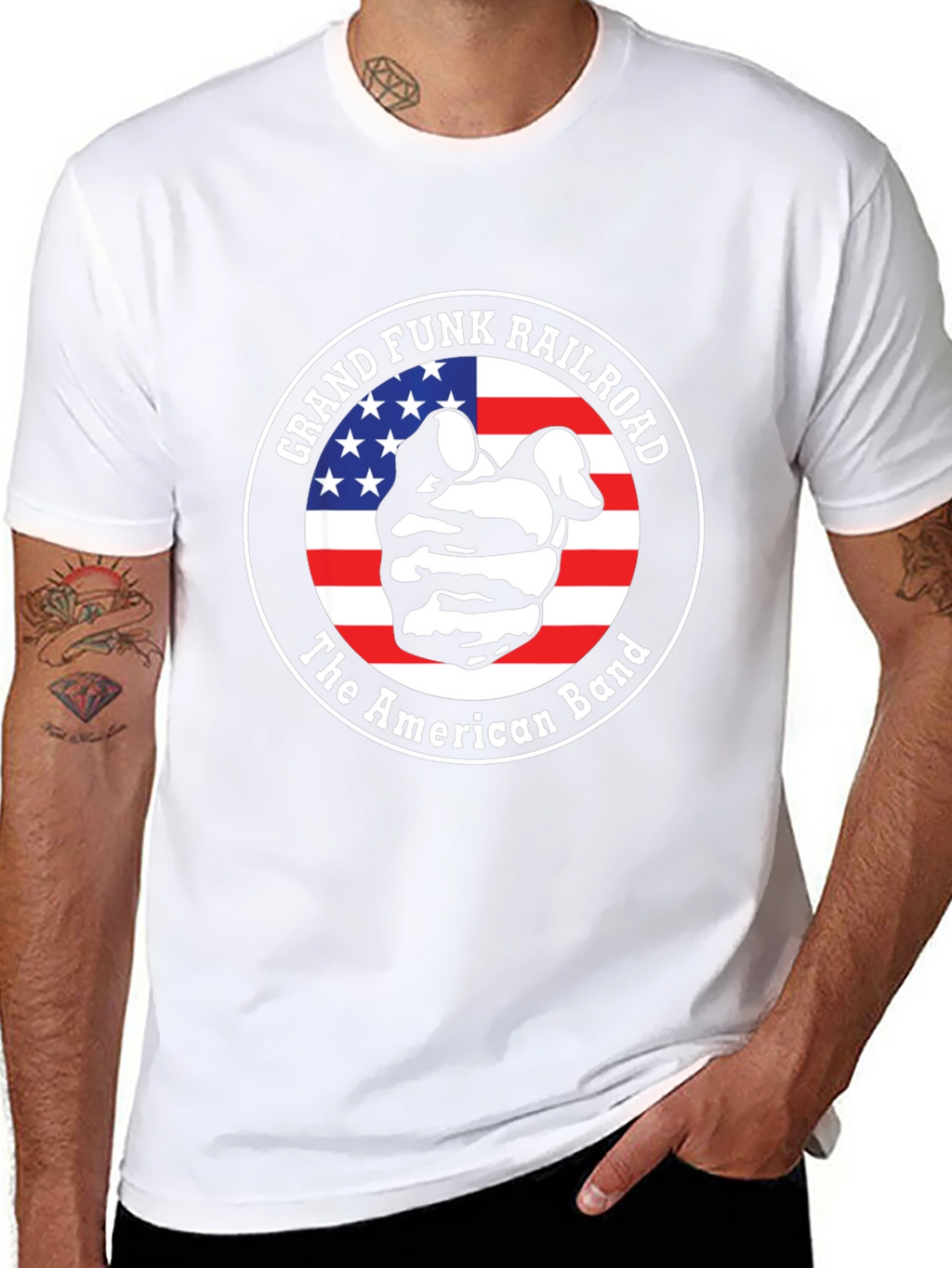 Grand Funk Railroad T-Shirt - The American Band Tee