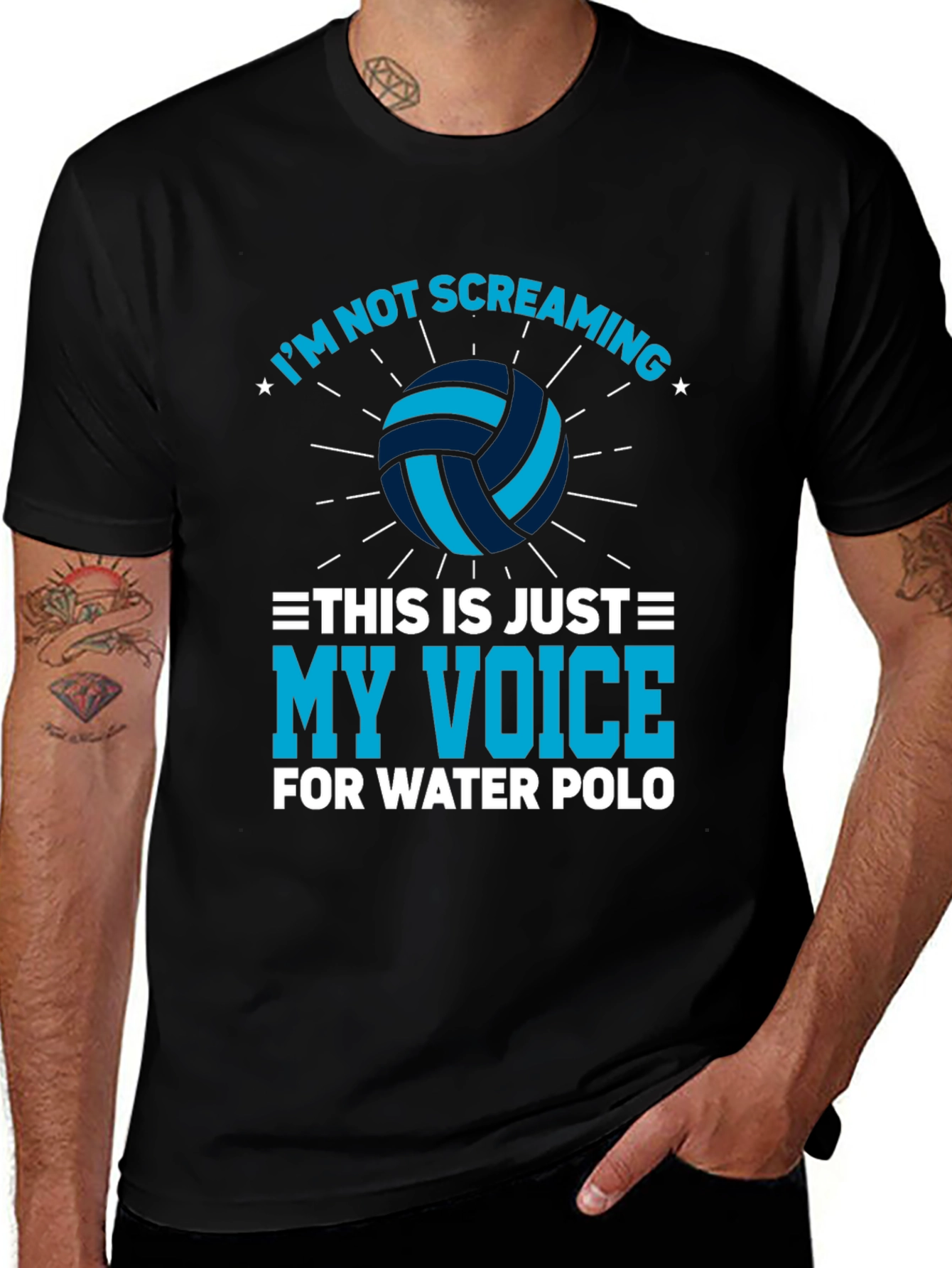 Water Polo Voice T-Shirt - Funny Player Tee