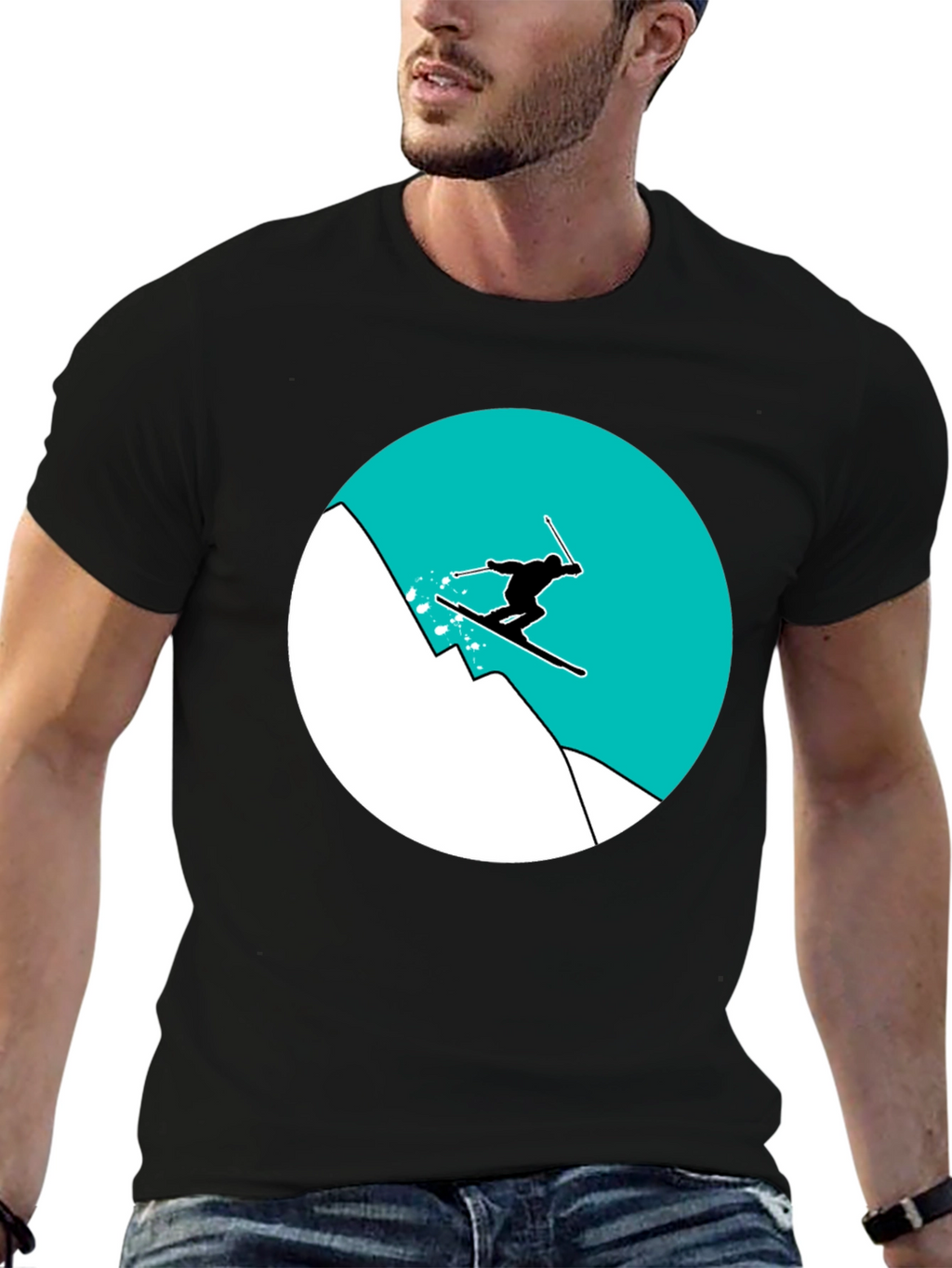 Ski Mountain Graphic Tee