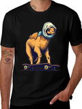 Skateboarding Camel Graphic Tee