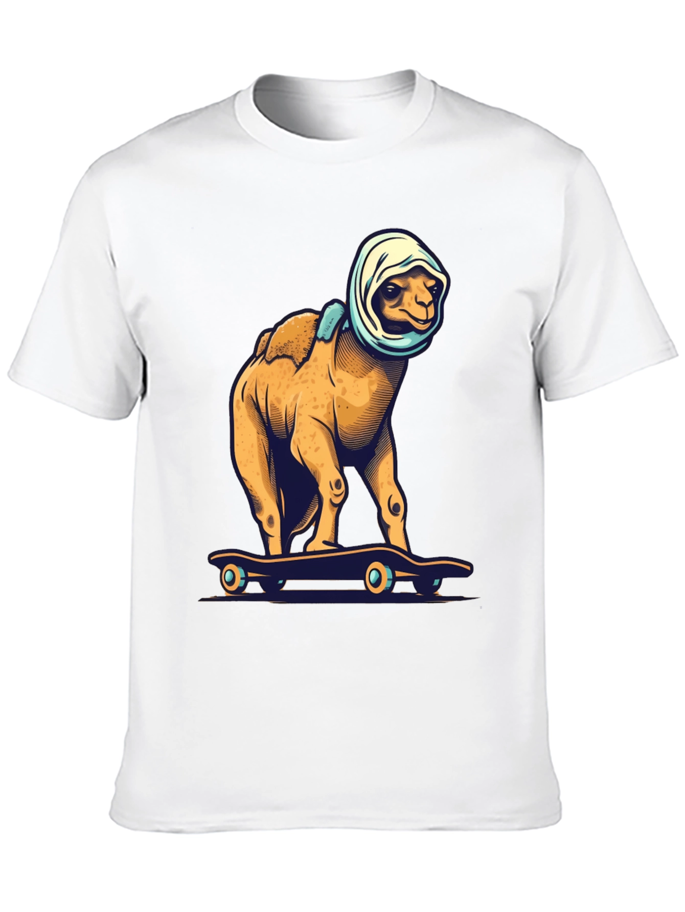 Skateboarding Camel Graphic Tee