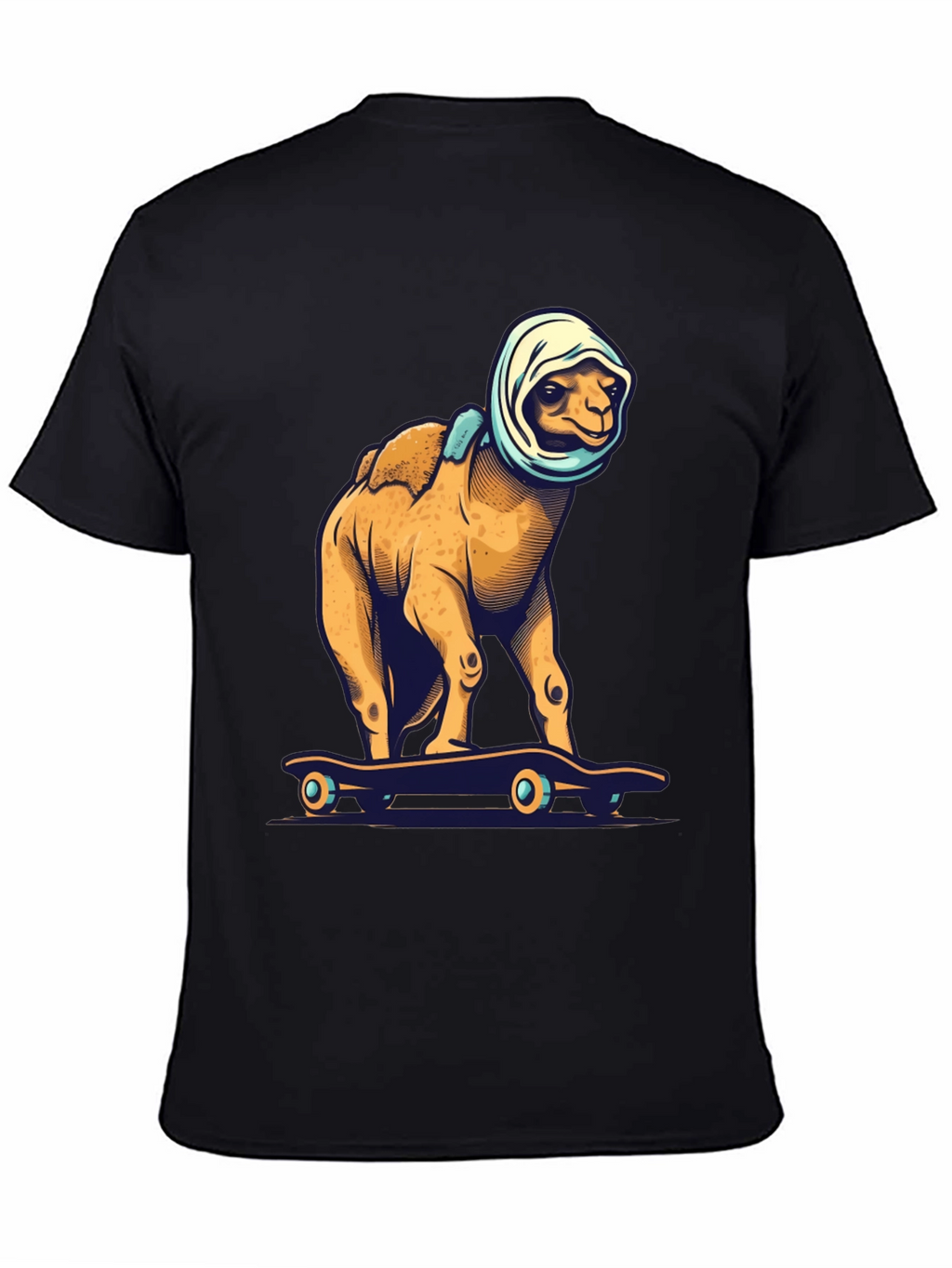 Skateboarding Camel Graphic Tee