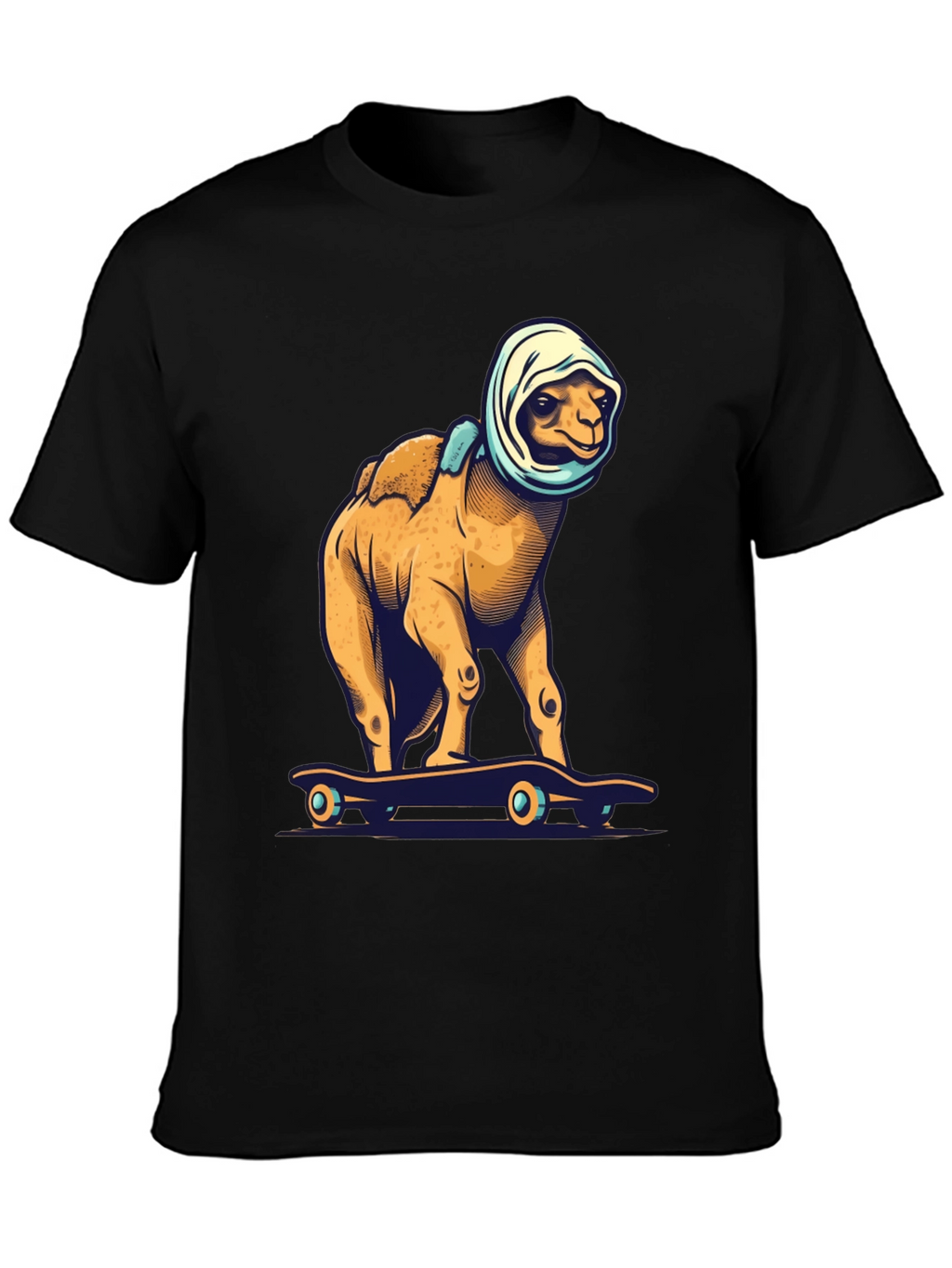 Skateboarding Camel Graphic Tee