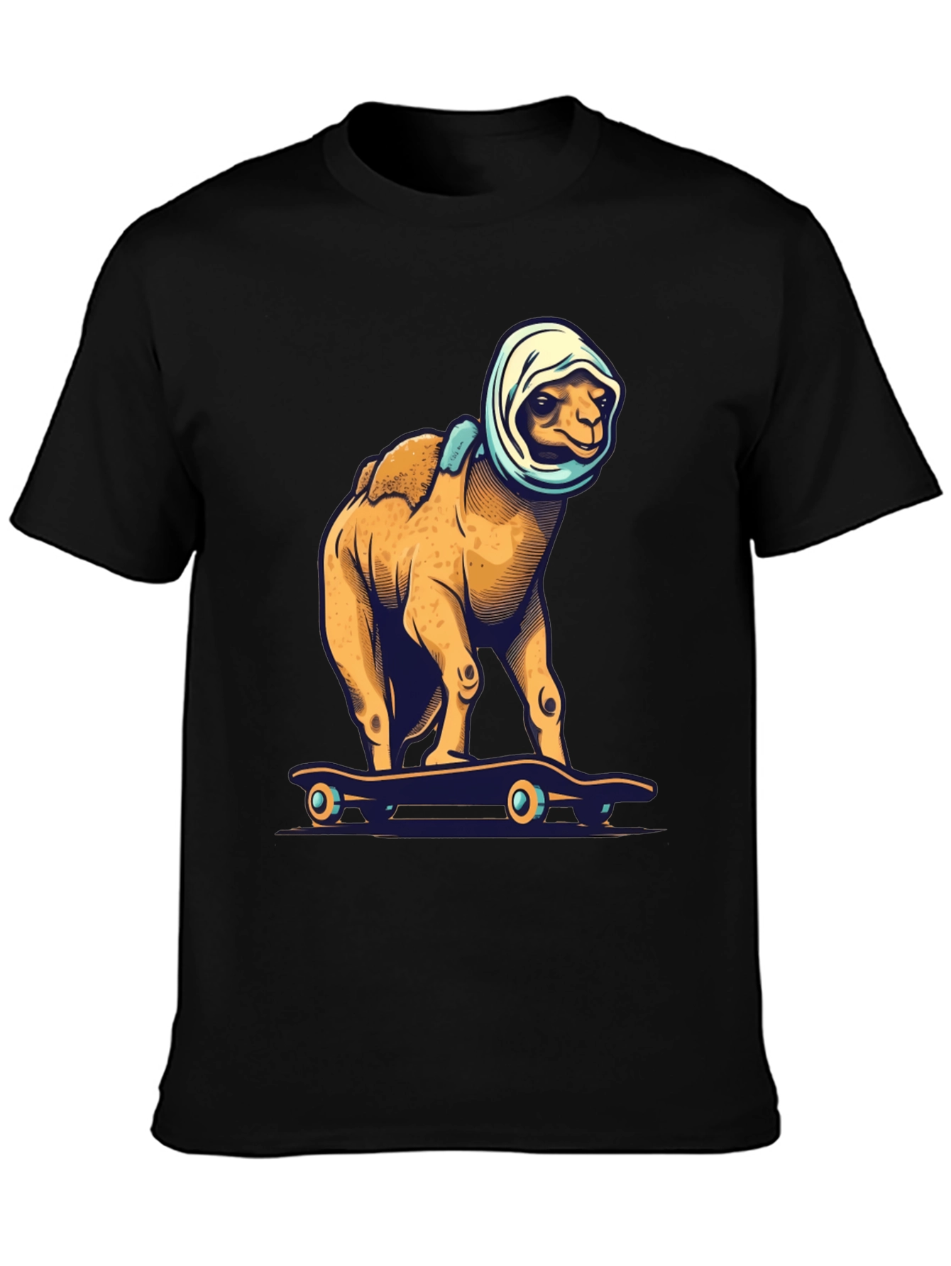 Skateboarding Camel Graphic Tee