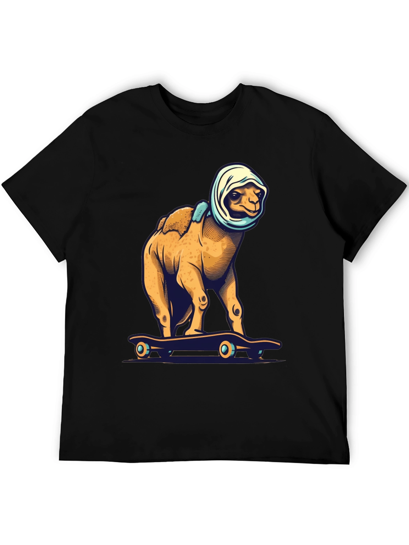 Skateboarding Camel Graphic Tee