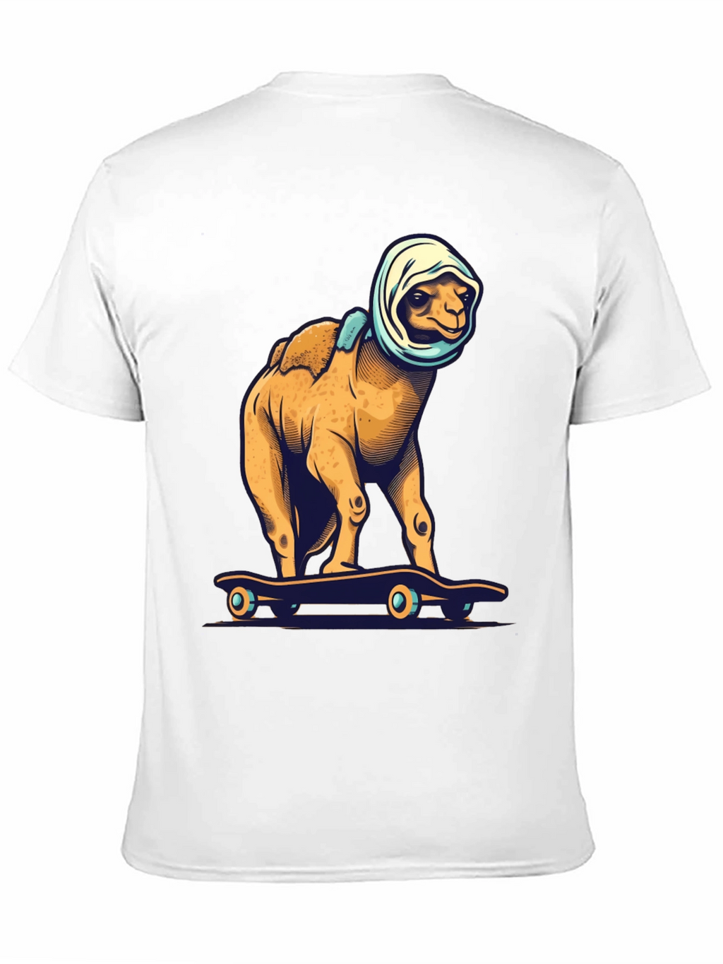Skateboarding Camel Graphic Tee