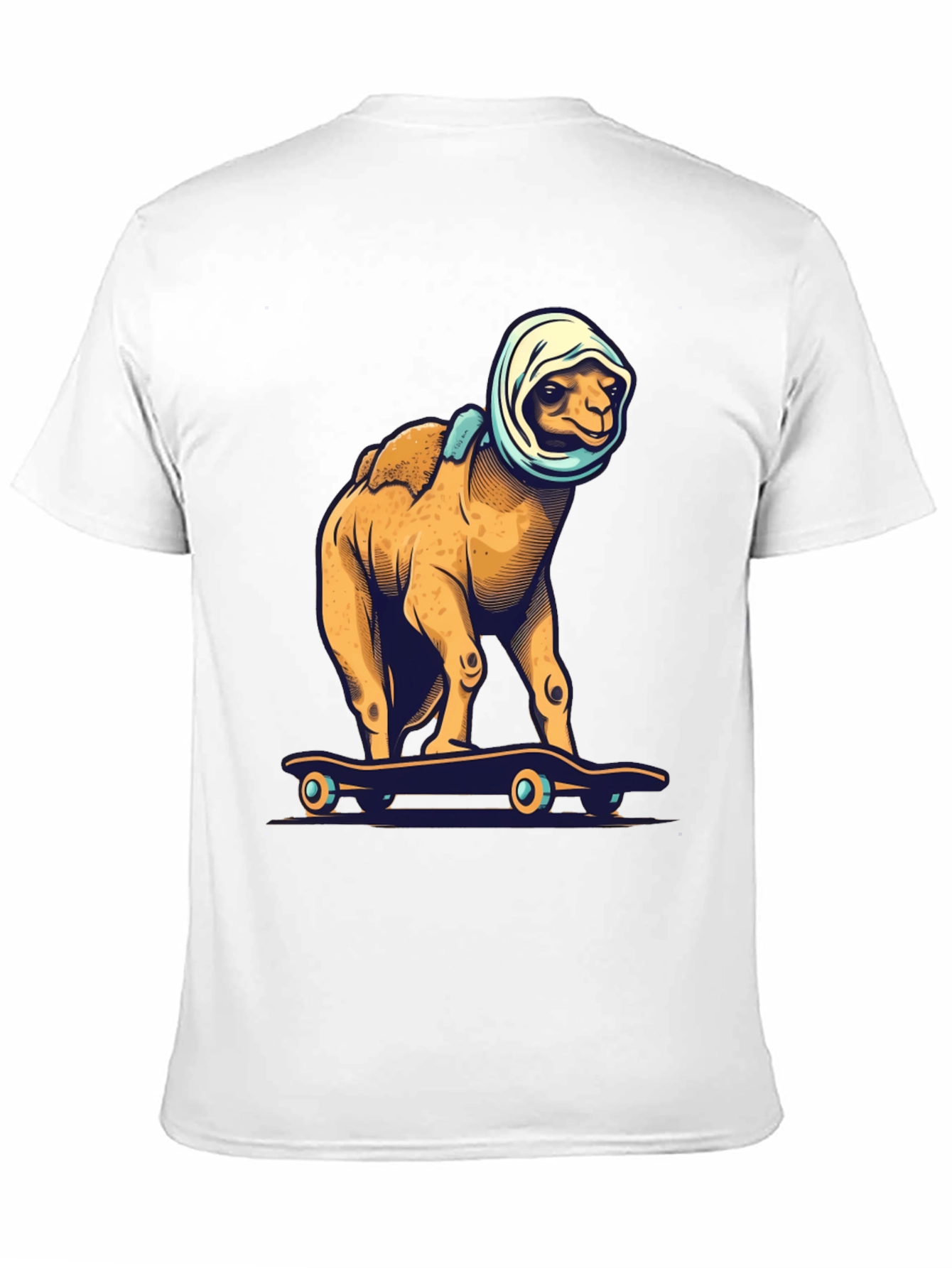 Skateboarding Camel Graphic Tee
