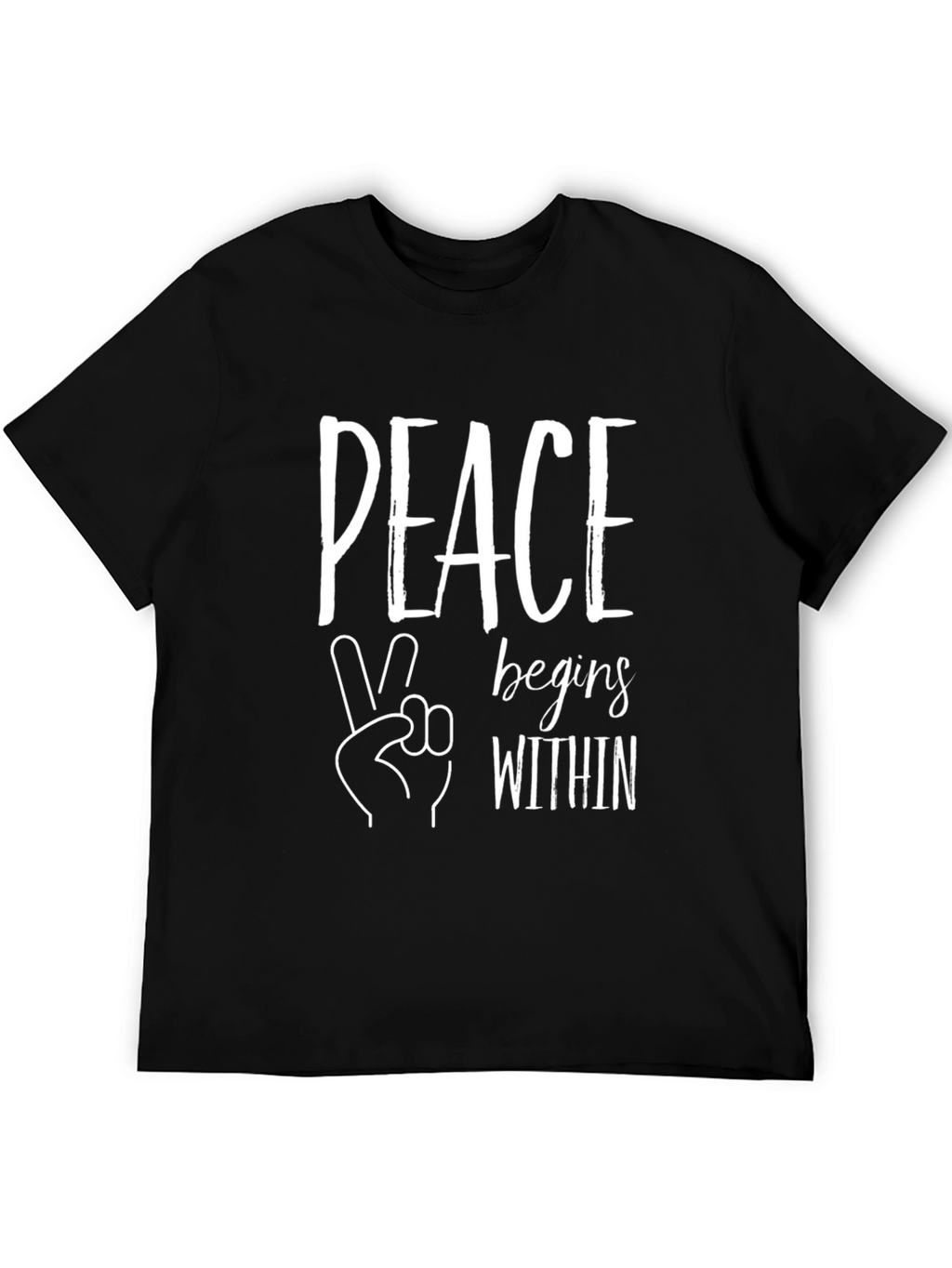 Peace Begins Within Graphic T-Shirt