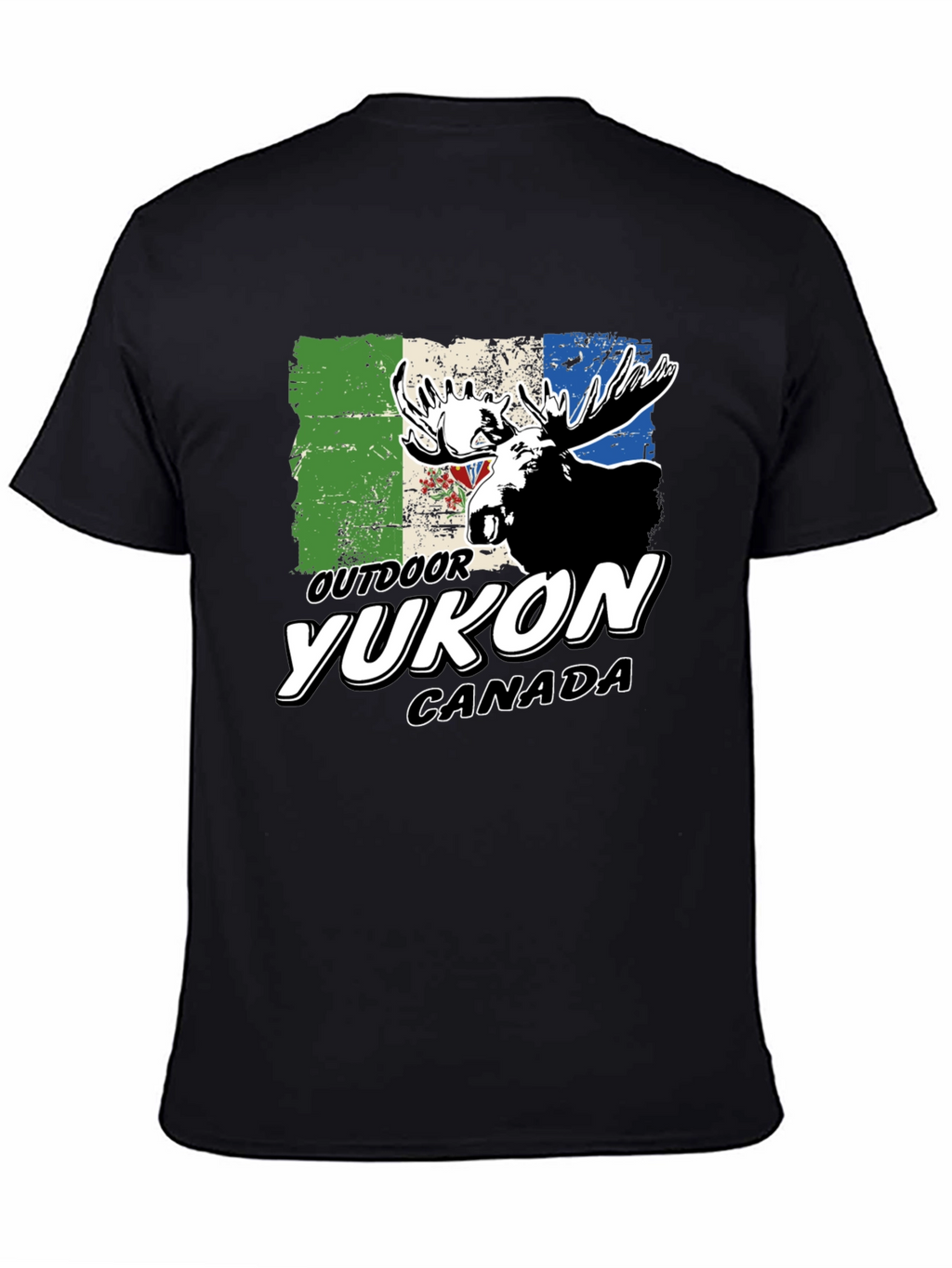 Yukon Canada Outdoor Moose Graphic Tee