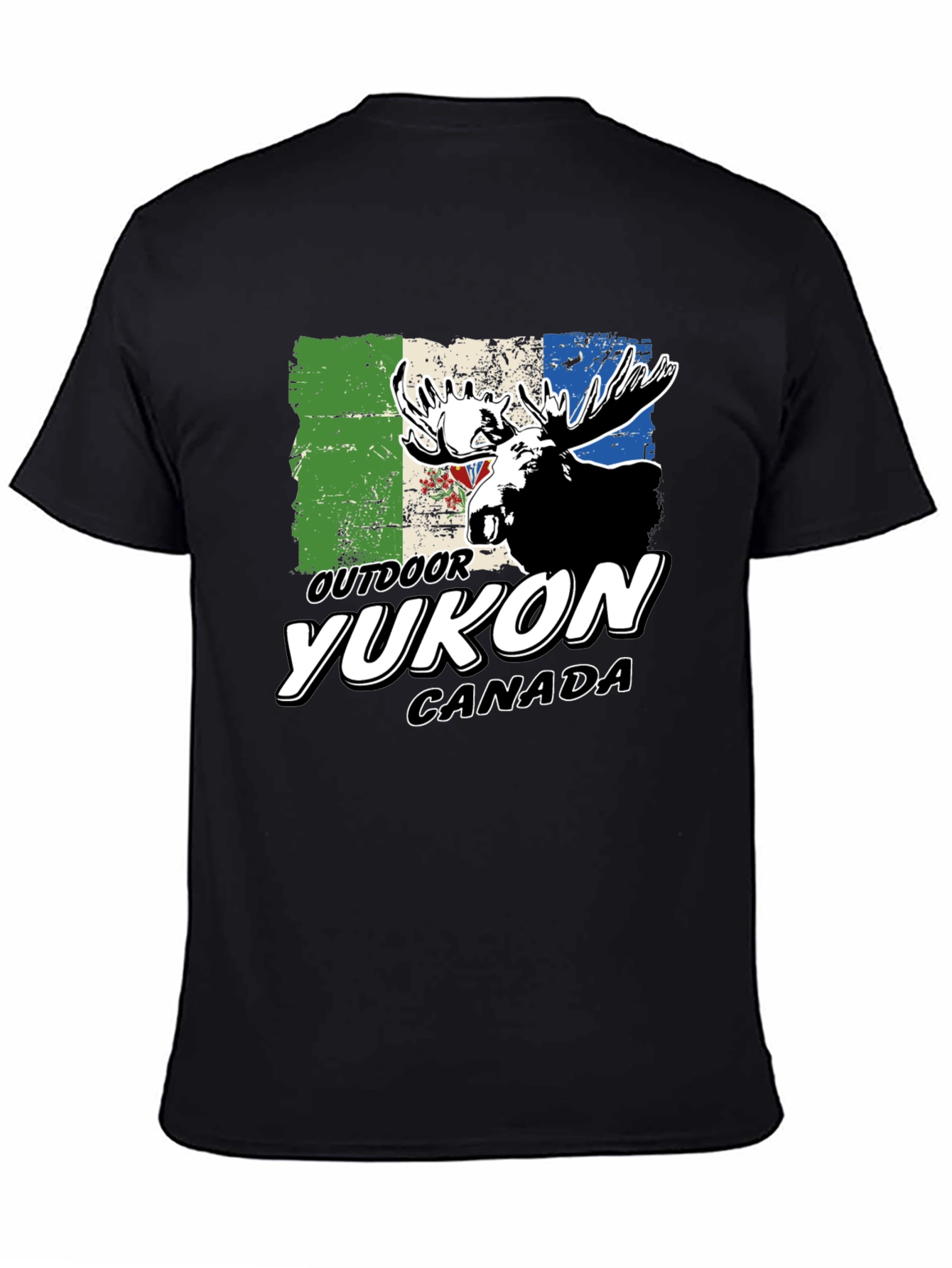 Yukon Canada Outdoor Moose Graphic Tee