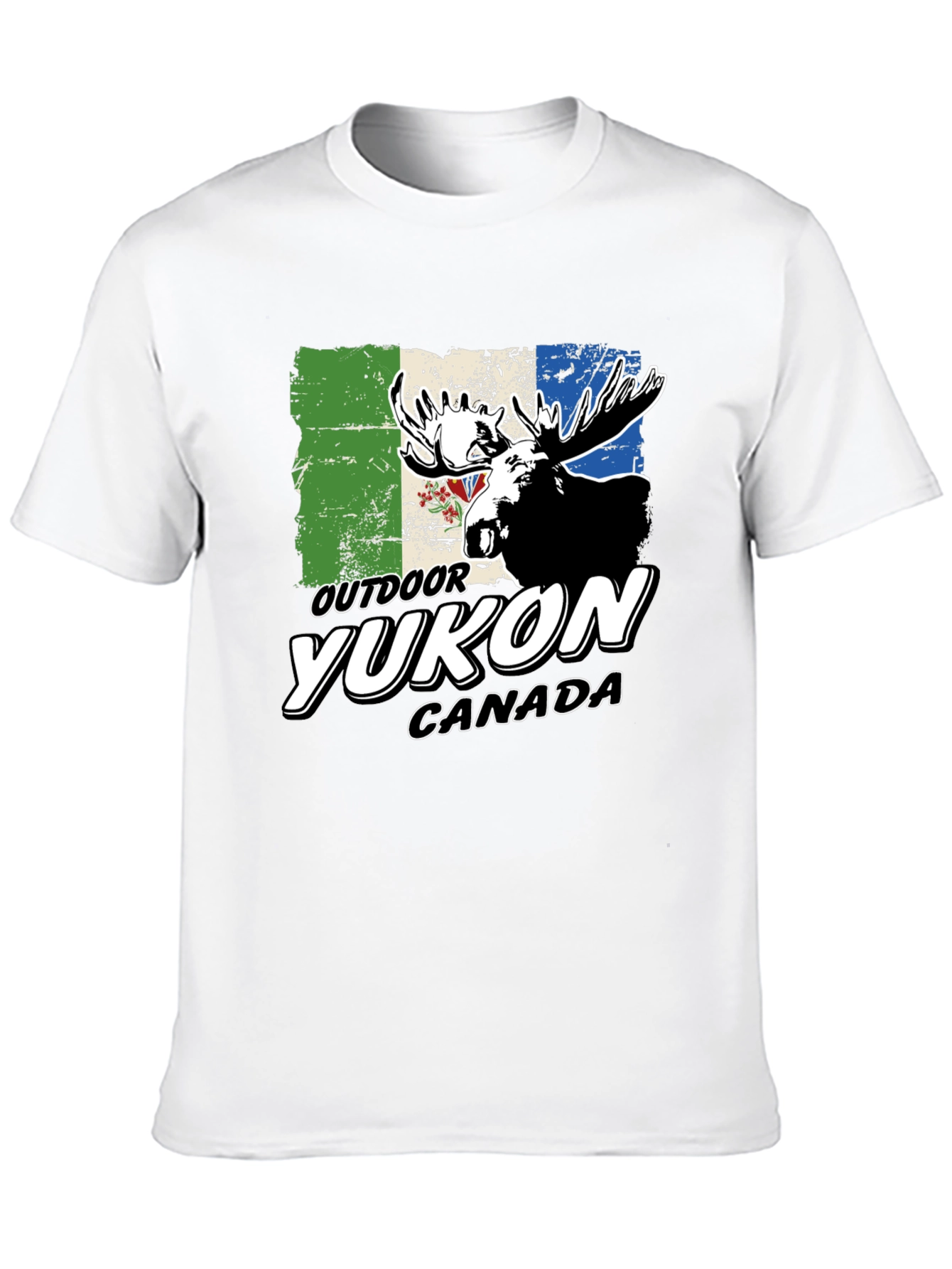 Yukon Canada Outdoor Moose Graphic Tee