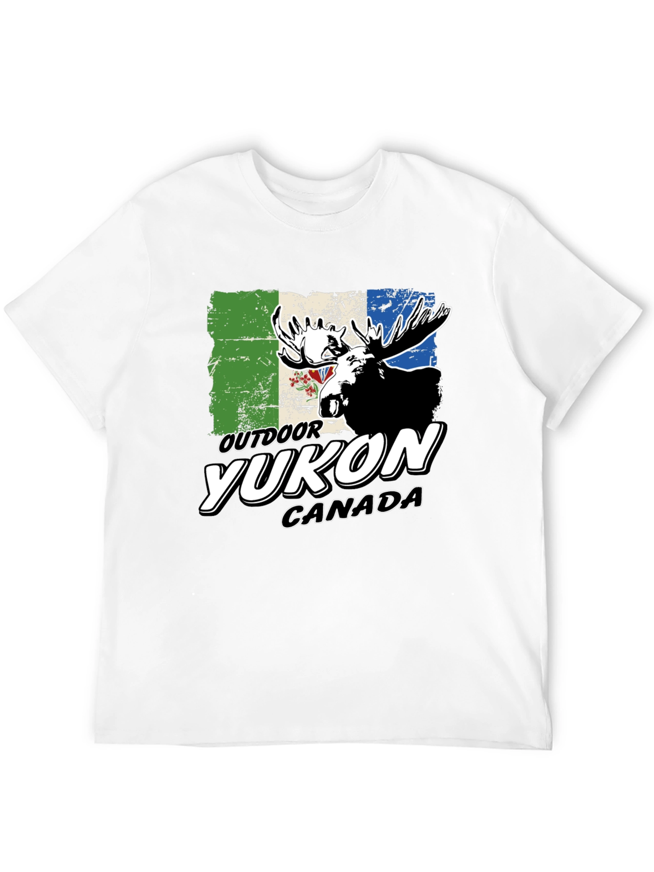 Yukon Canada Outdoor Moose Graphic Tee