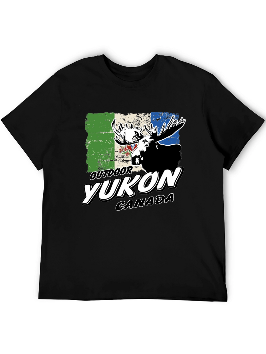 Yukon Canada Outdoor Moose Graphic Tee