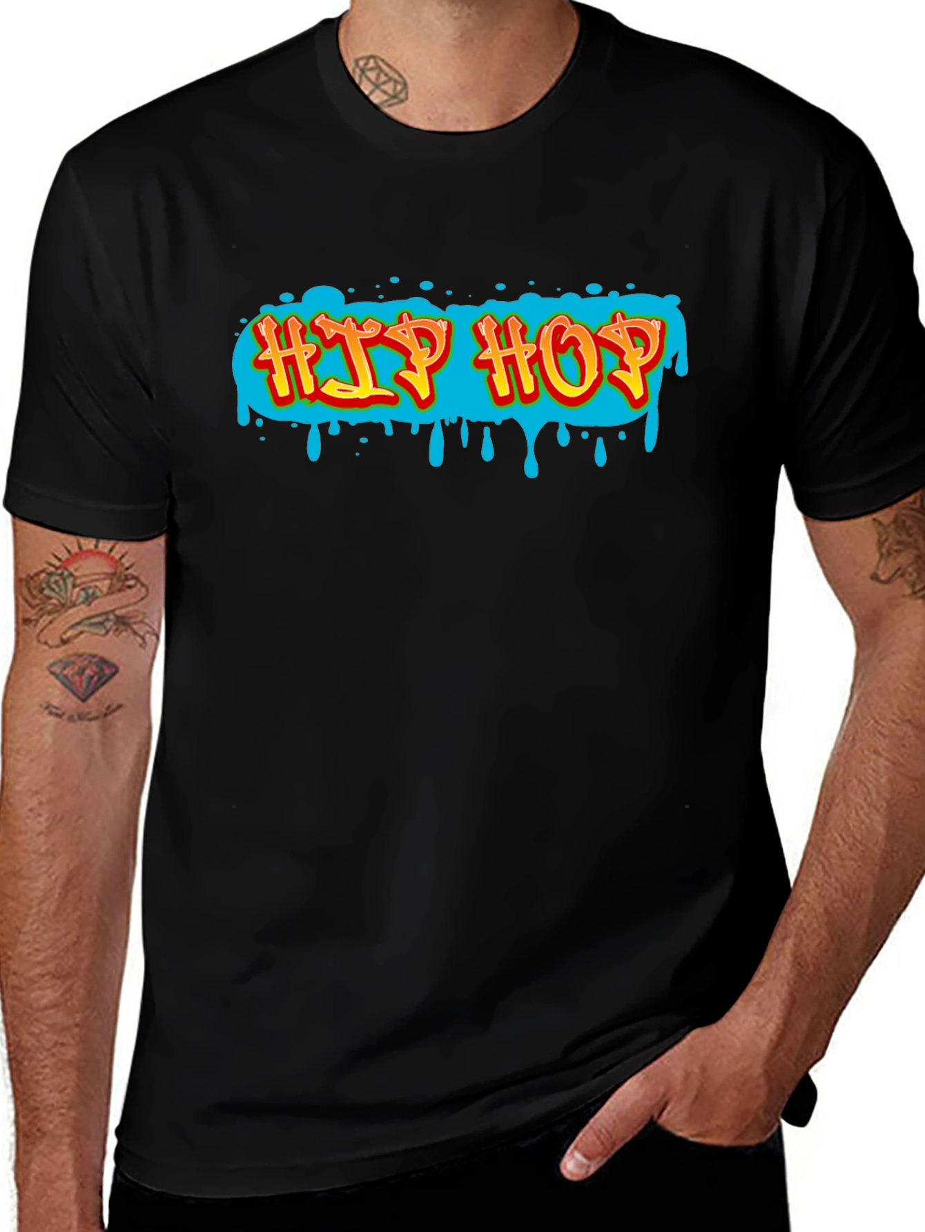 Hip Hop Graphic Tee - Urban Style