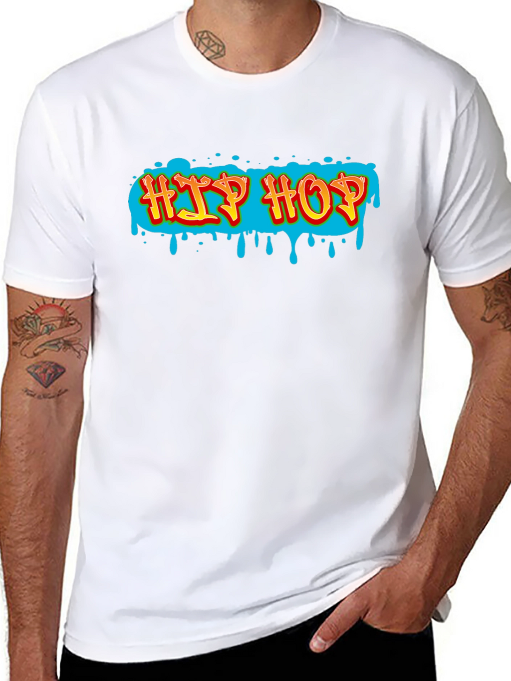 Hip Hop Graphic Tee - Urban Style
