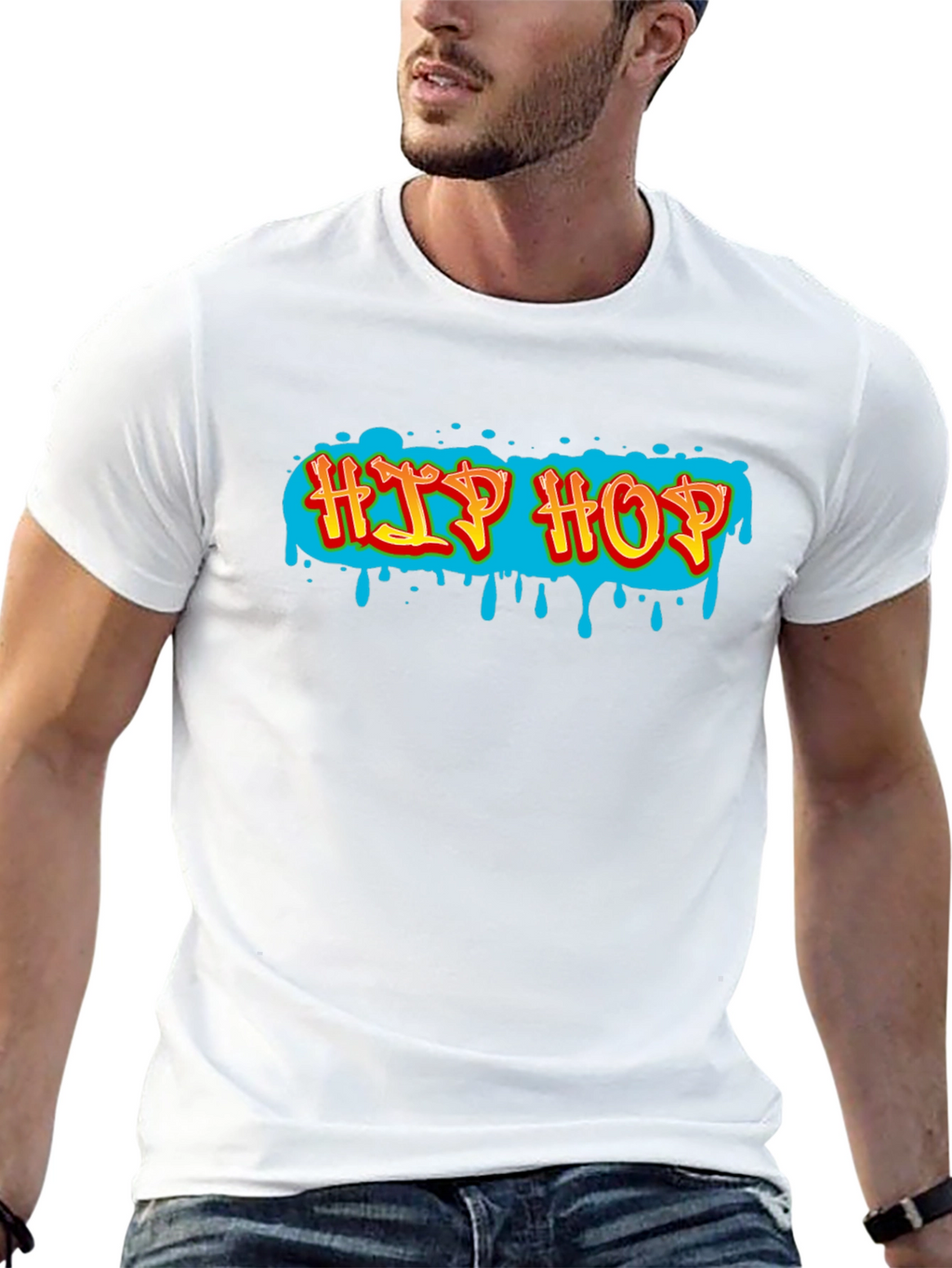Hip Hop Graphic Tee - Urban Style