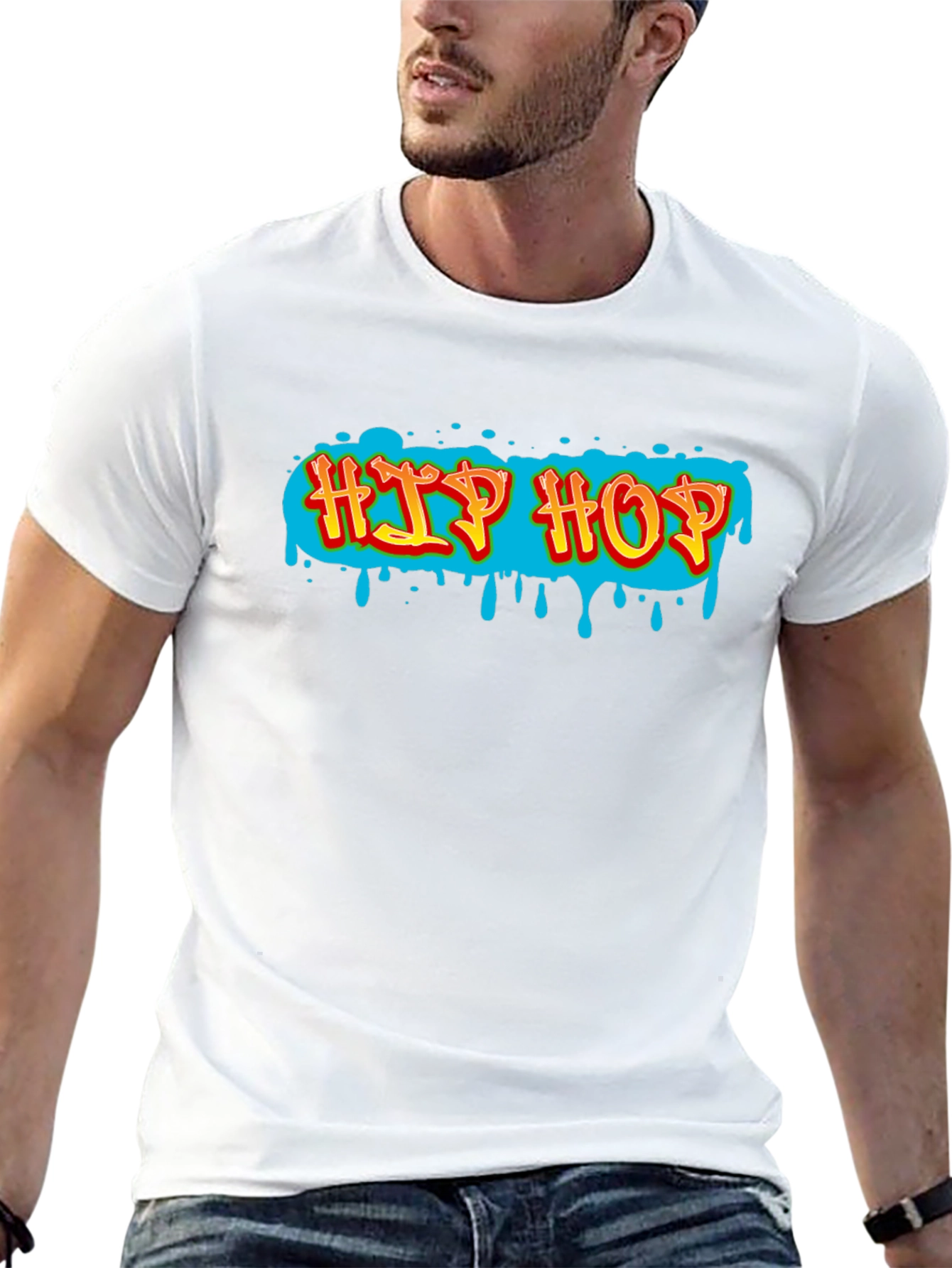Hip Hop Graphic Tee - Urban Style