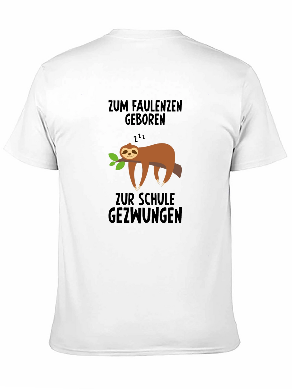 Lazy Sloth T-Shirt - Born to Relax