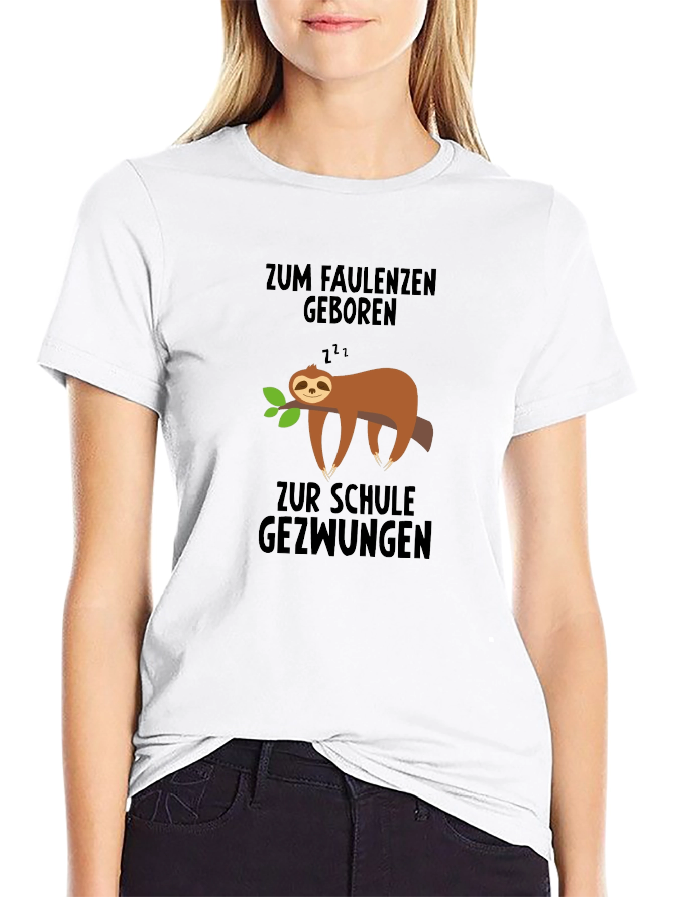 Lazy Sloth T-Shirt - Born to Relax