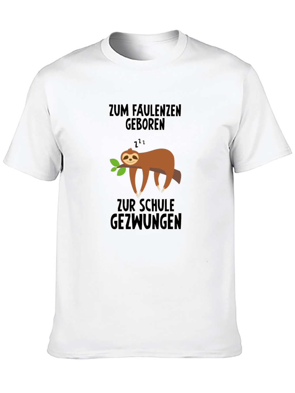 Lazy Sloth T-Shirt - Born to Relax