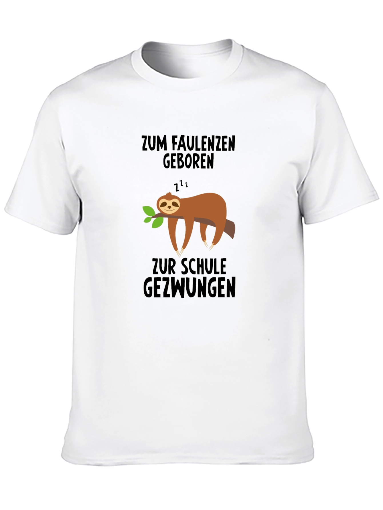 Lazy Sloth T-Shirt - Born to Relax