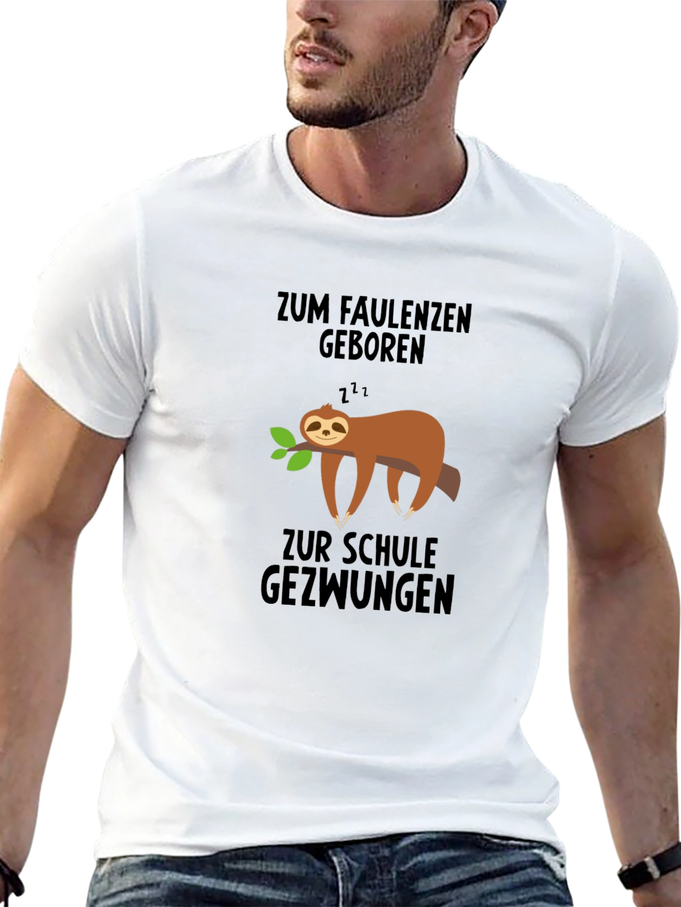 Lazy Sloth T-Shirt - Born to Relax