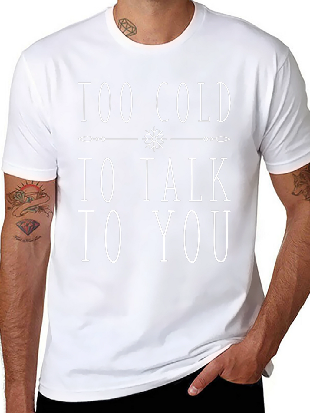 Too Cold to Talk to You Graphic T-Shirt