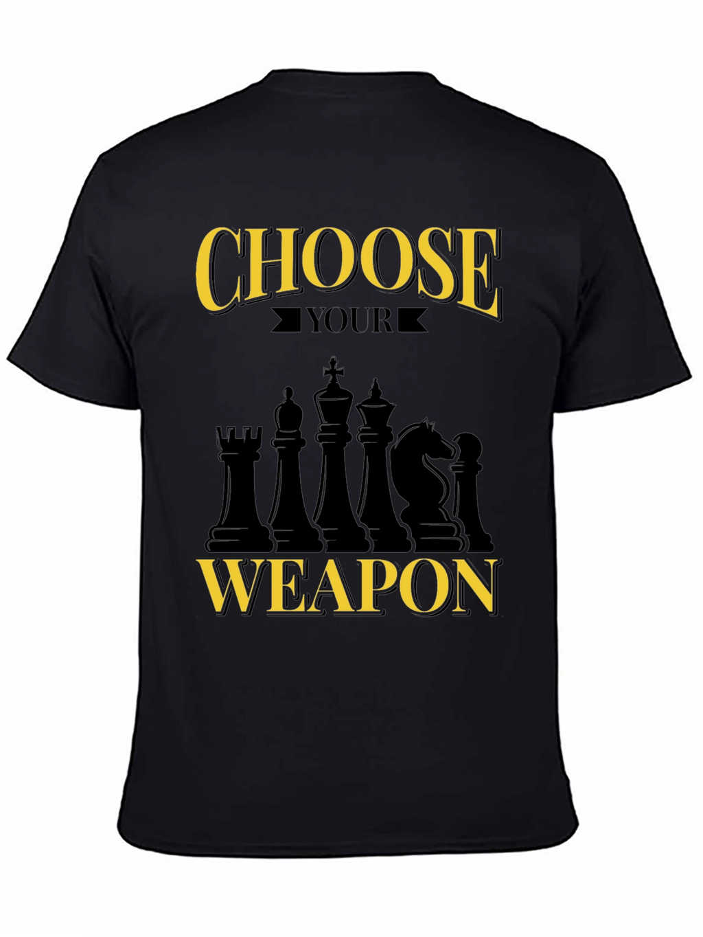 Chess Weapon Graphic Tee - Choose Your Weapon T-Shirt