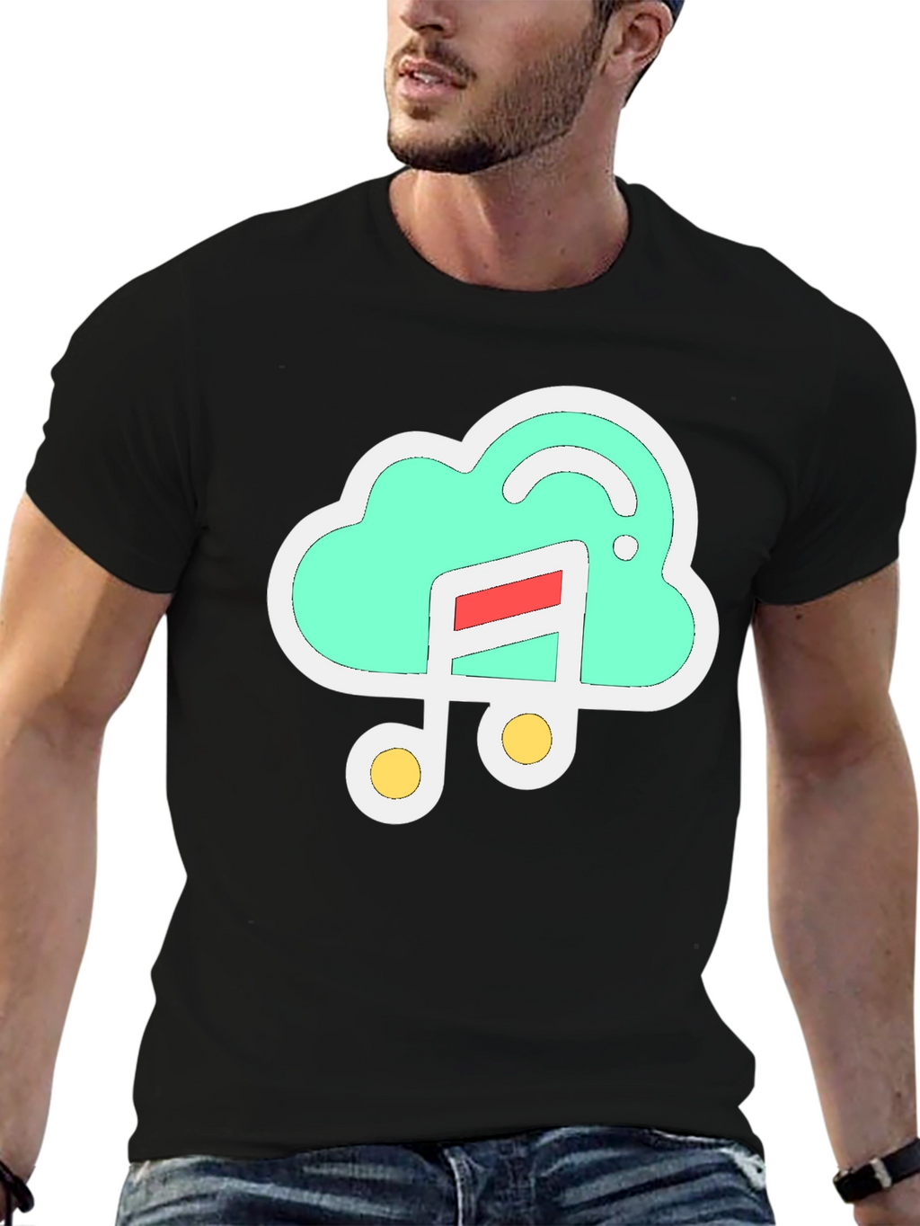 Cloud Music T-Shirt - Stylish & Comfortable