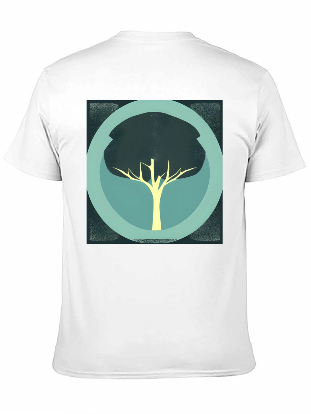 Abstract Tree Graphic T-Shirt - Modern Design