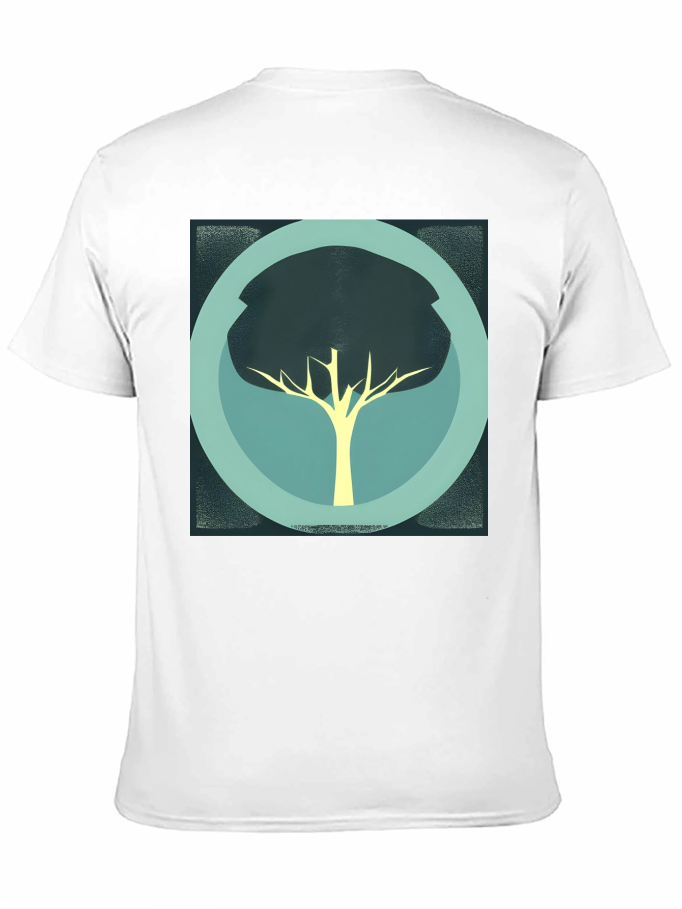 Abstract Tree Graphic T-Shirt - Modern Design