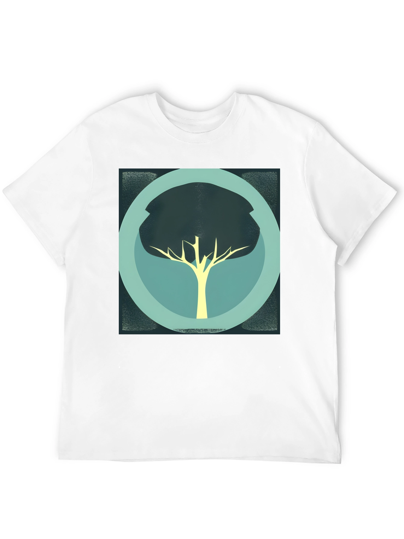 Abstract Tree Graphic T-Shirt - Modern Design