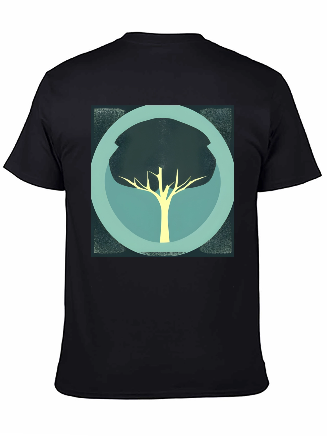 Abstract Tree Graphic T-Shirt - Modern Design
