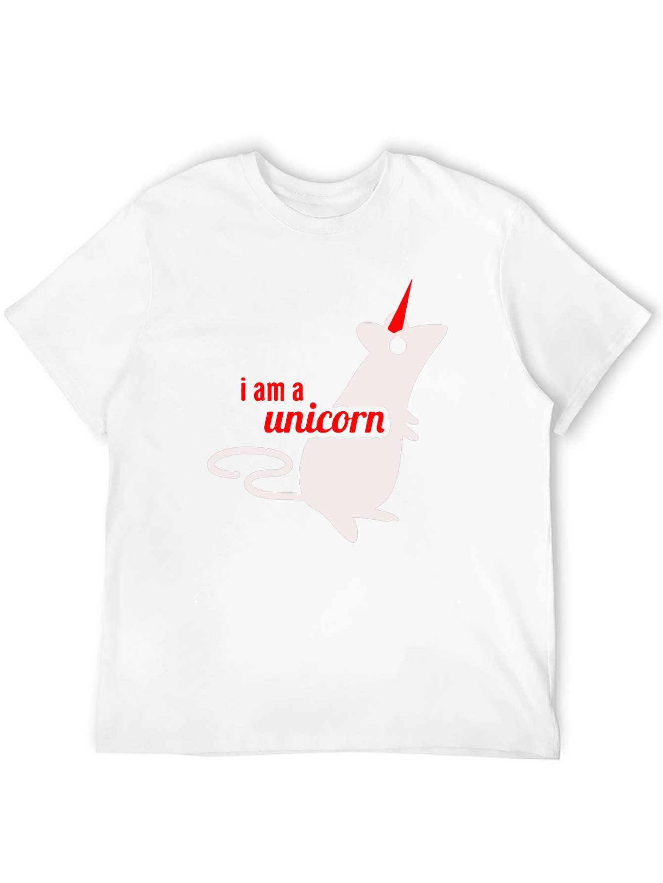 I Am A Unicorn Black T-Shirt