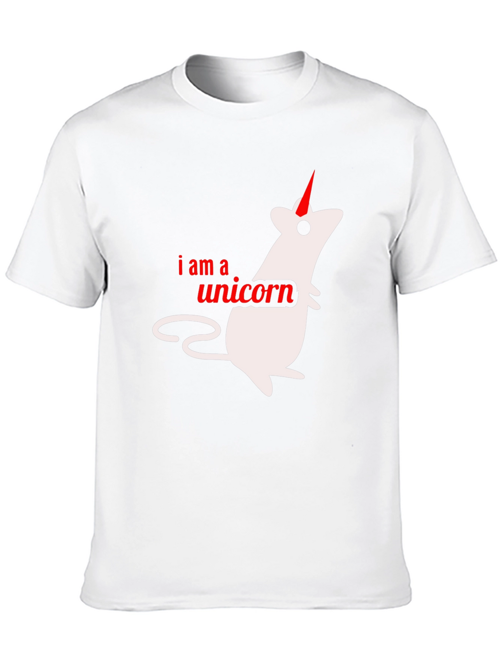I Am A Unicorn Black T-Shirt