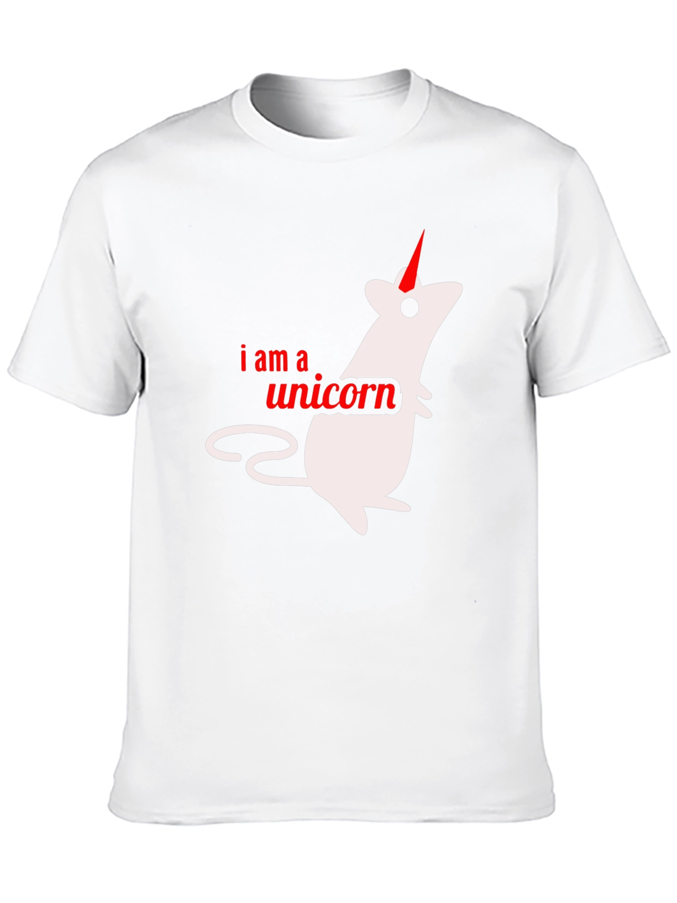 I Am A Unicorn Black T-Shirt