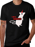 I Am A Unicorn Black T-Shirt