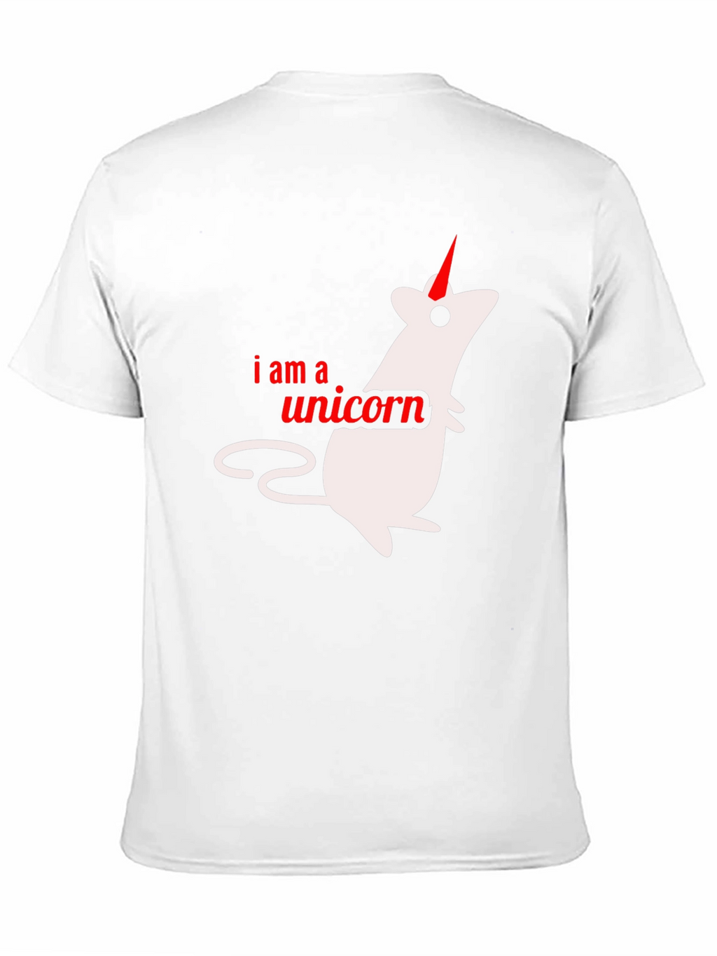 I Am A Unicorn Black T-Shirt