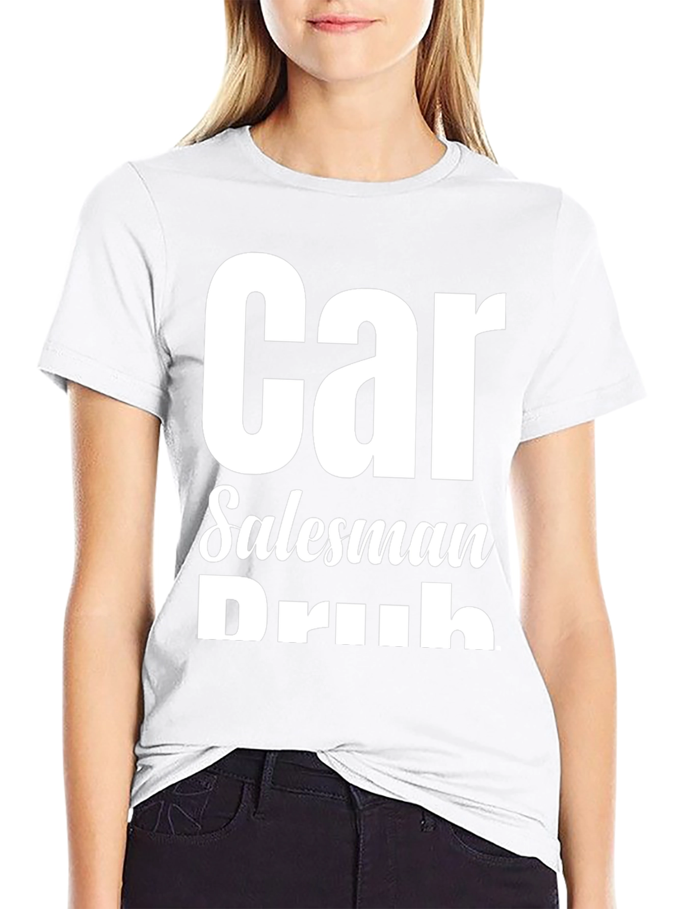 Car Salesman Drunk Funny Graphic T-Shirt