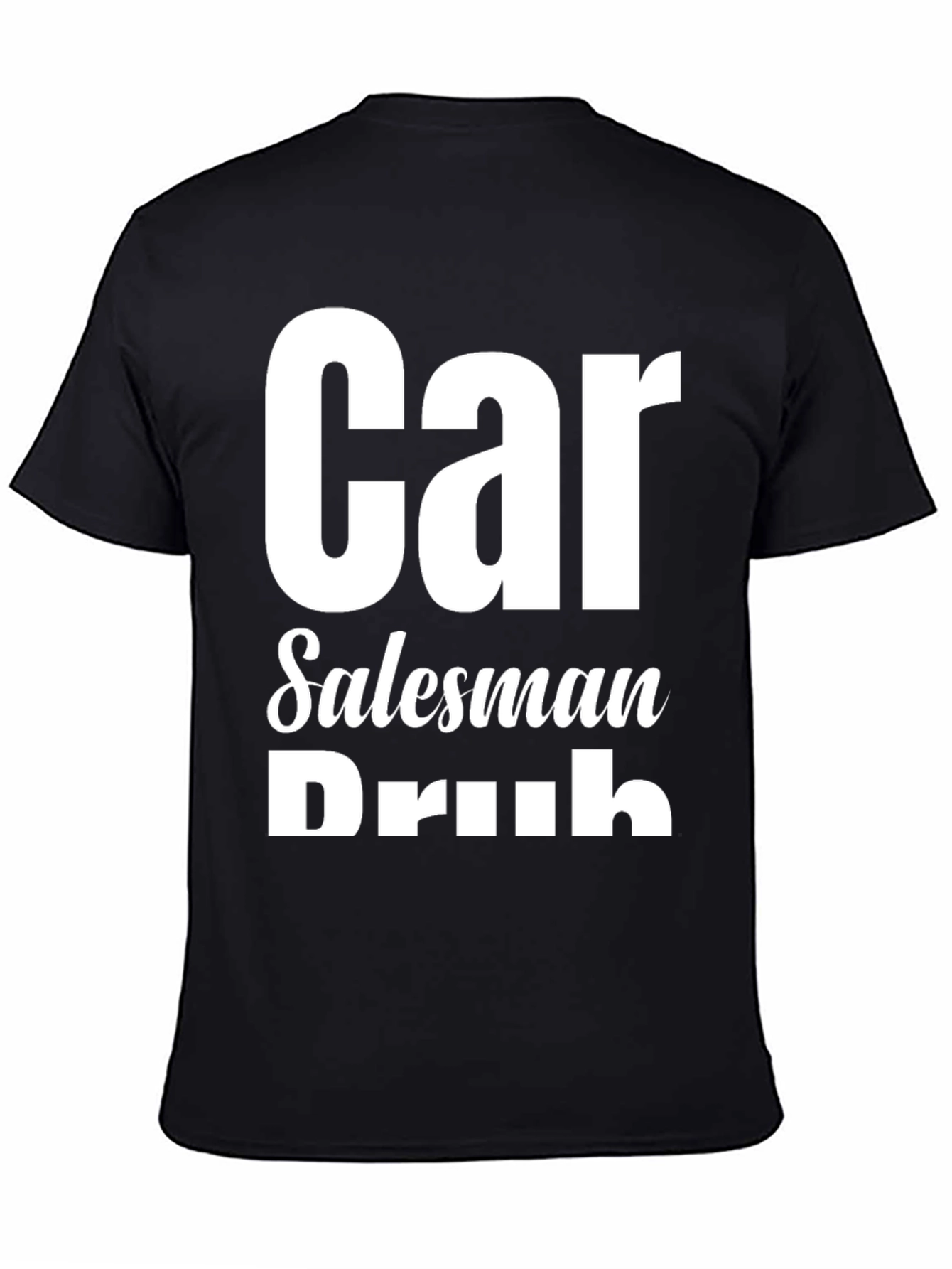 Car Salesman Drunk Funny Graphic T-Shirt