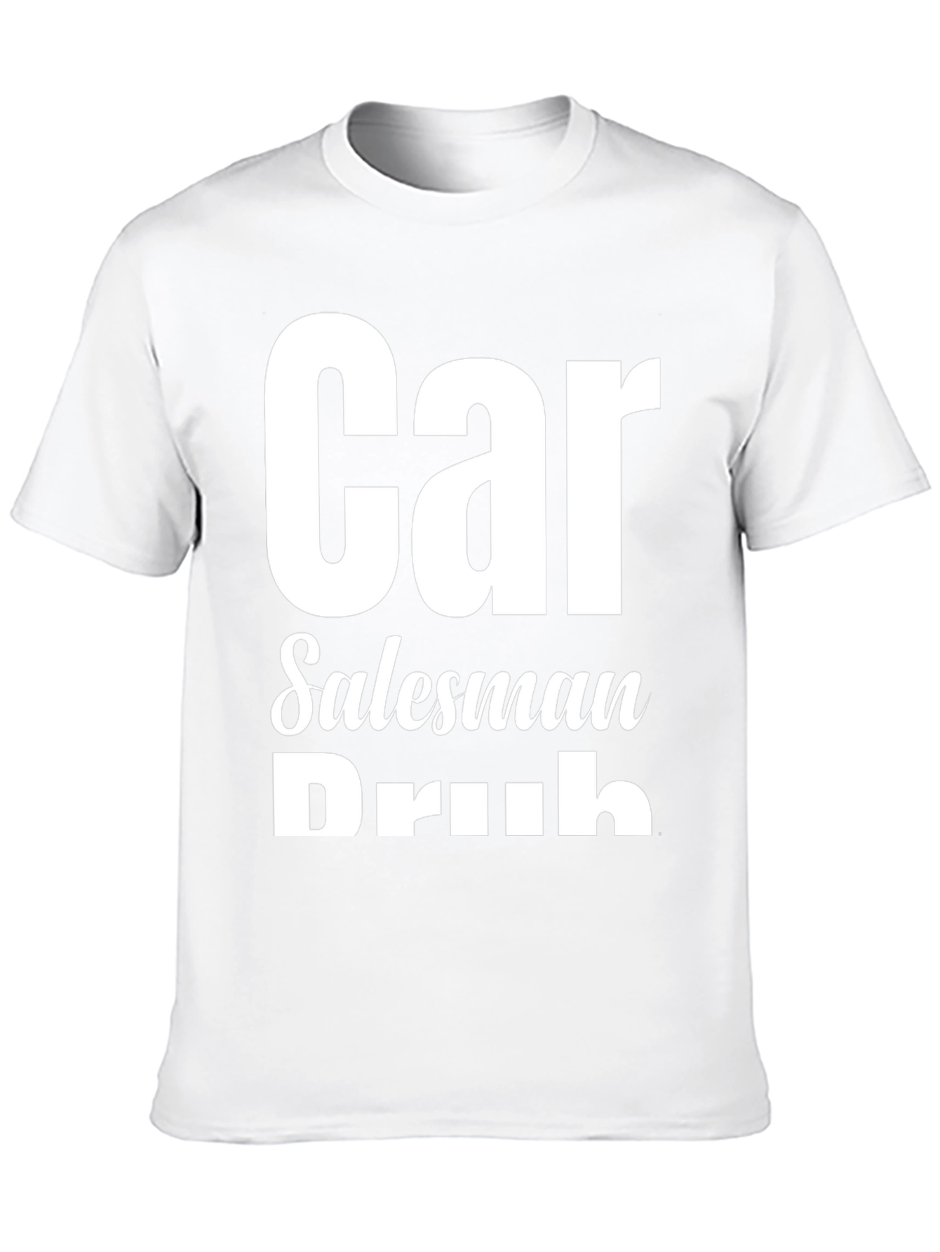 Car Salesman Drunk Funny Graphic T-Shirt