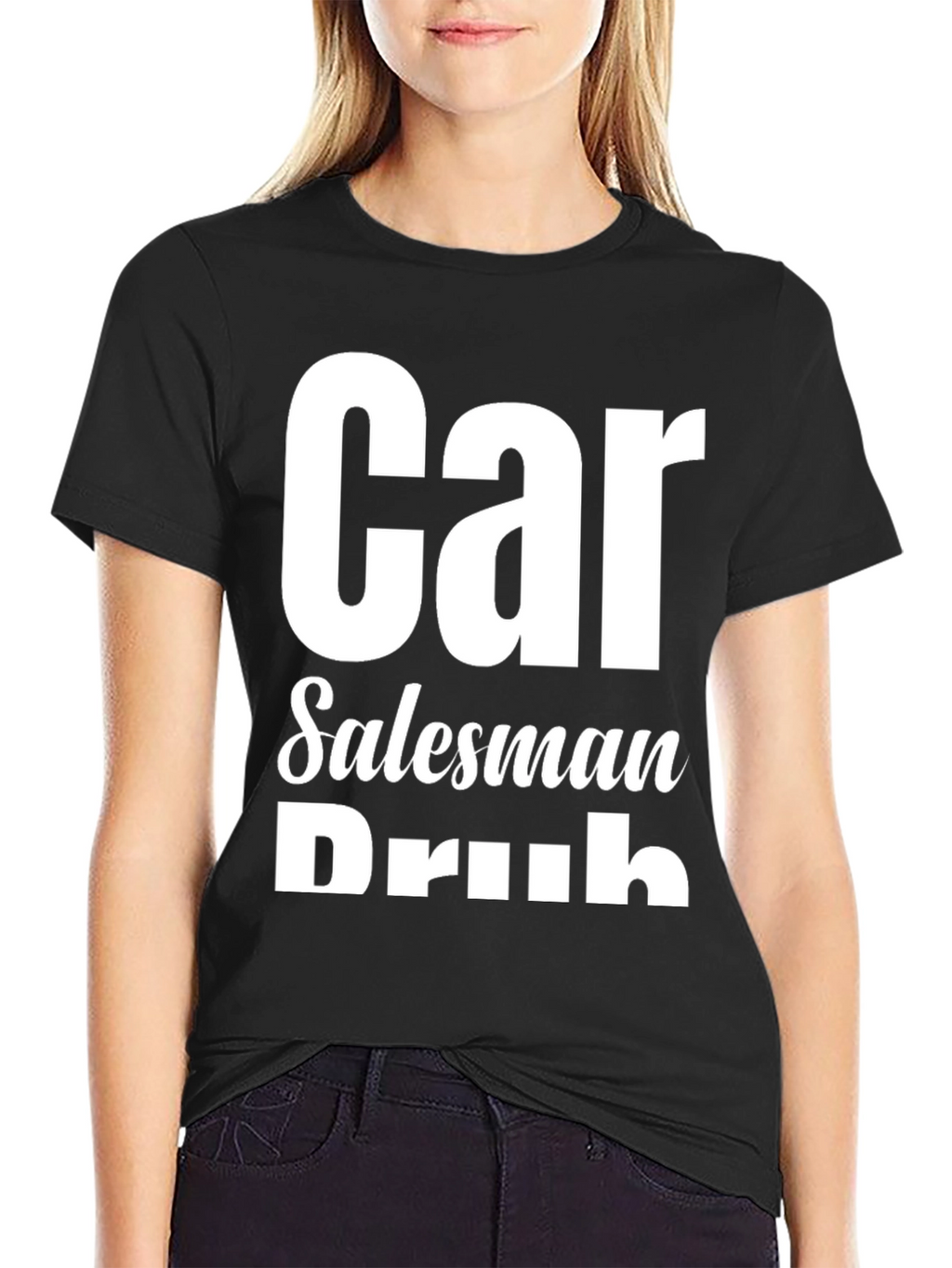 Car Salesman Drunk Funny Graphic T-Shirt