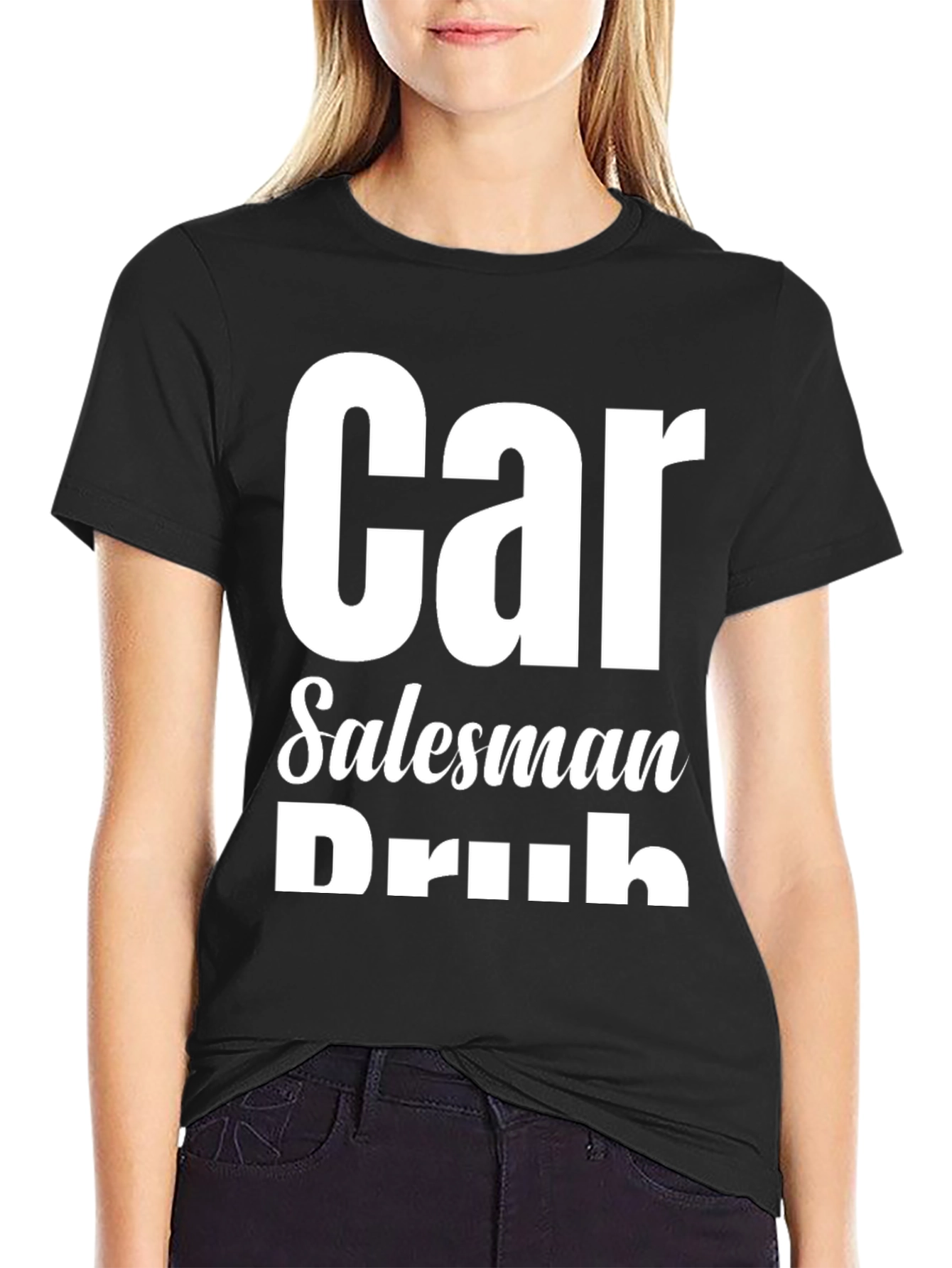 Car Salesman Drunk Funny Graphic T-Shirt