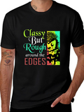 Classy But Rough Around The Edges Hedgehog Graphic Tee